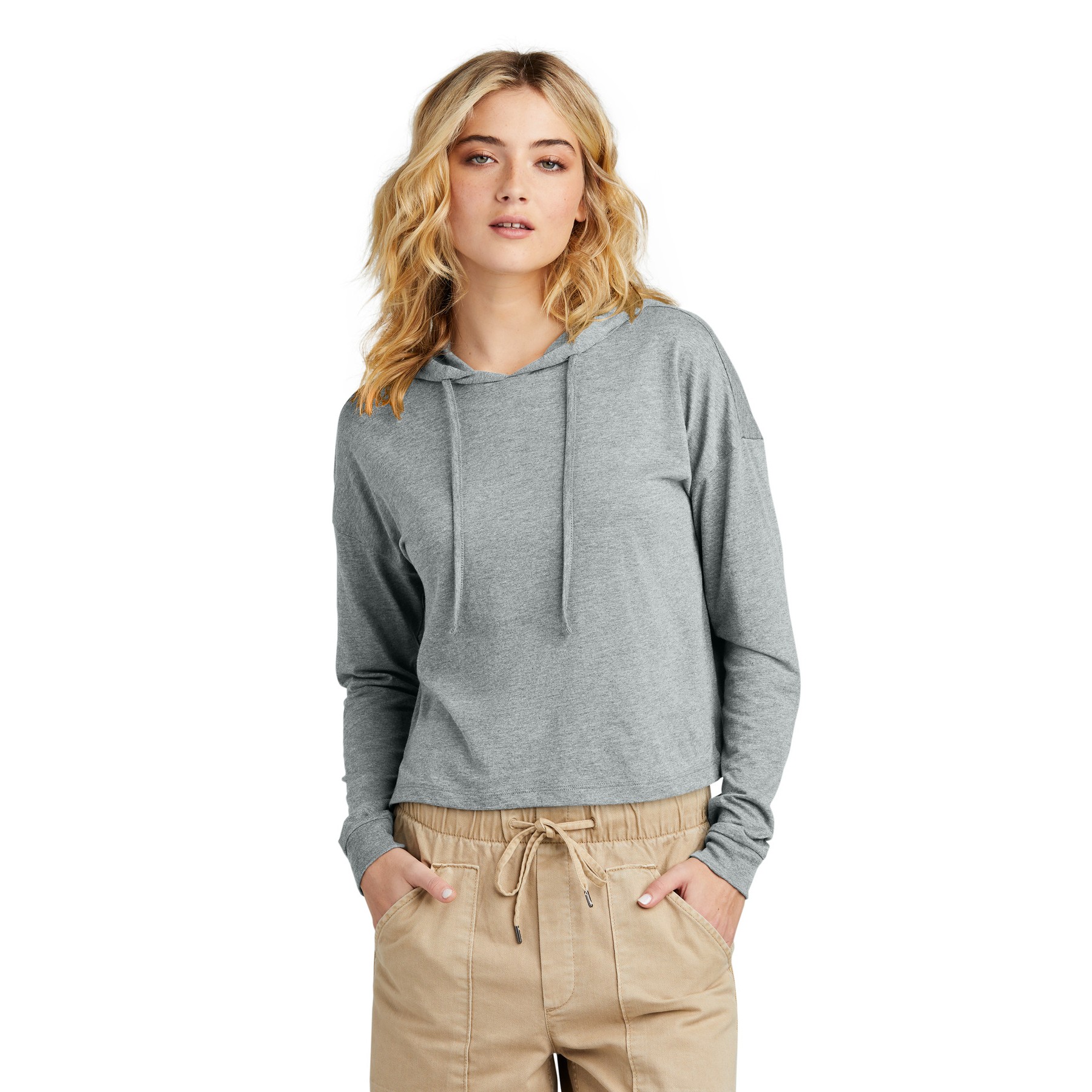 Women's Perfect Tri Midi Long Sleeve Hoodie - Thumbnail Image