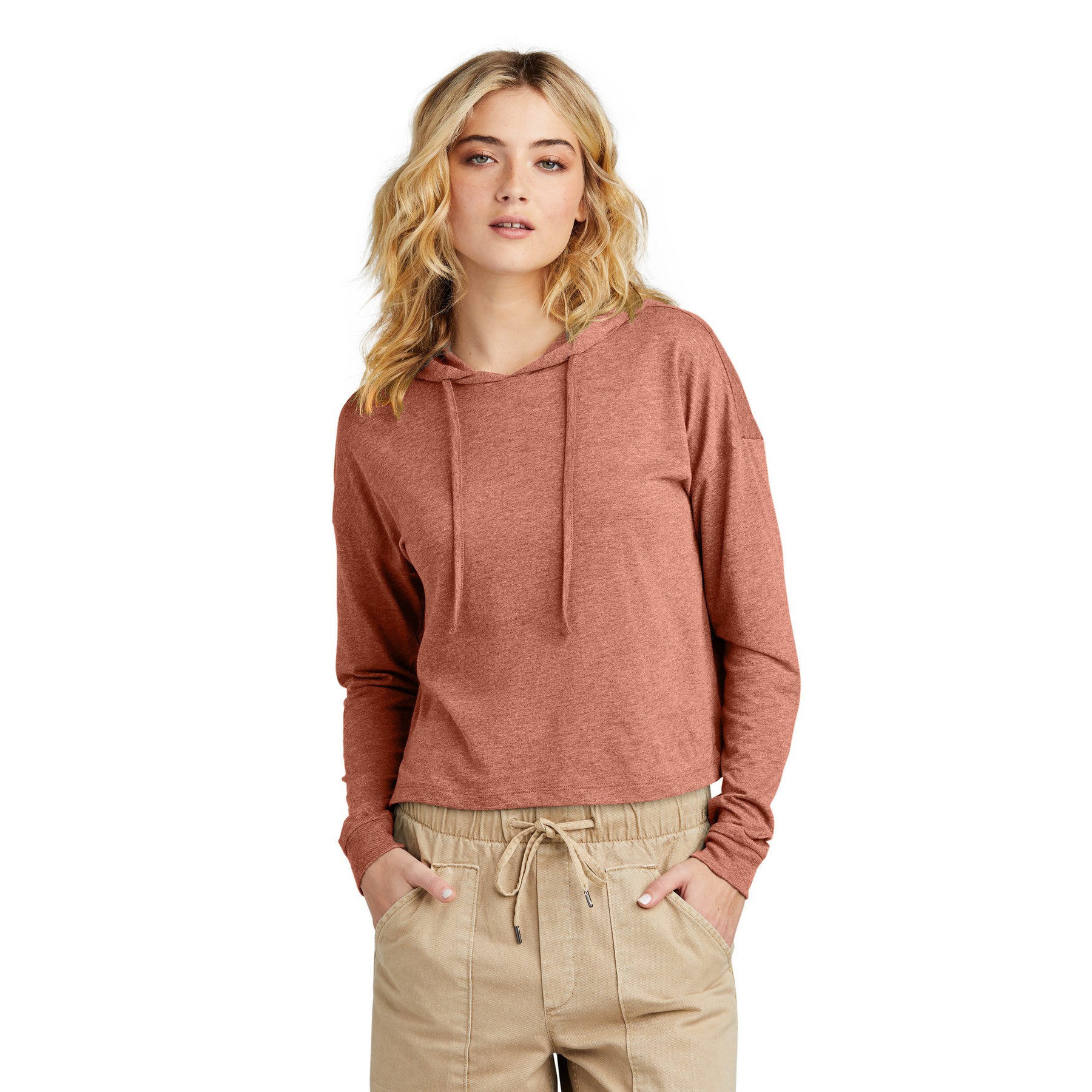 Women's Perfect Tri Midi Long Sleeve Hoodie - Thumbnail Image
