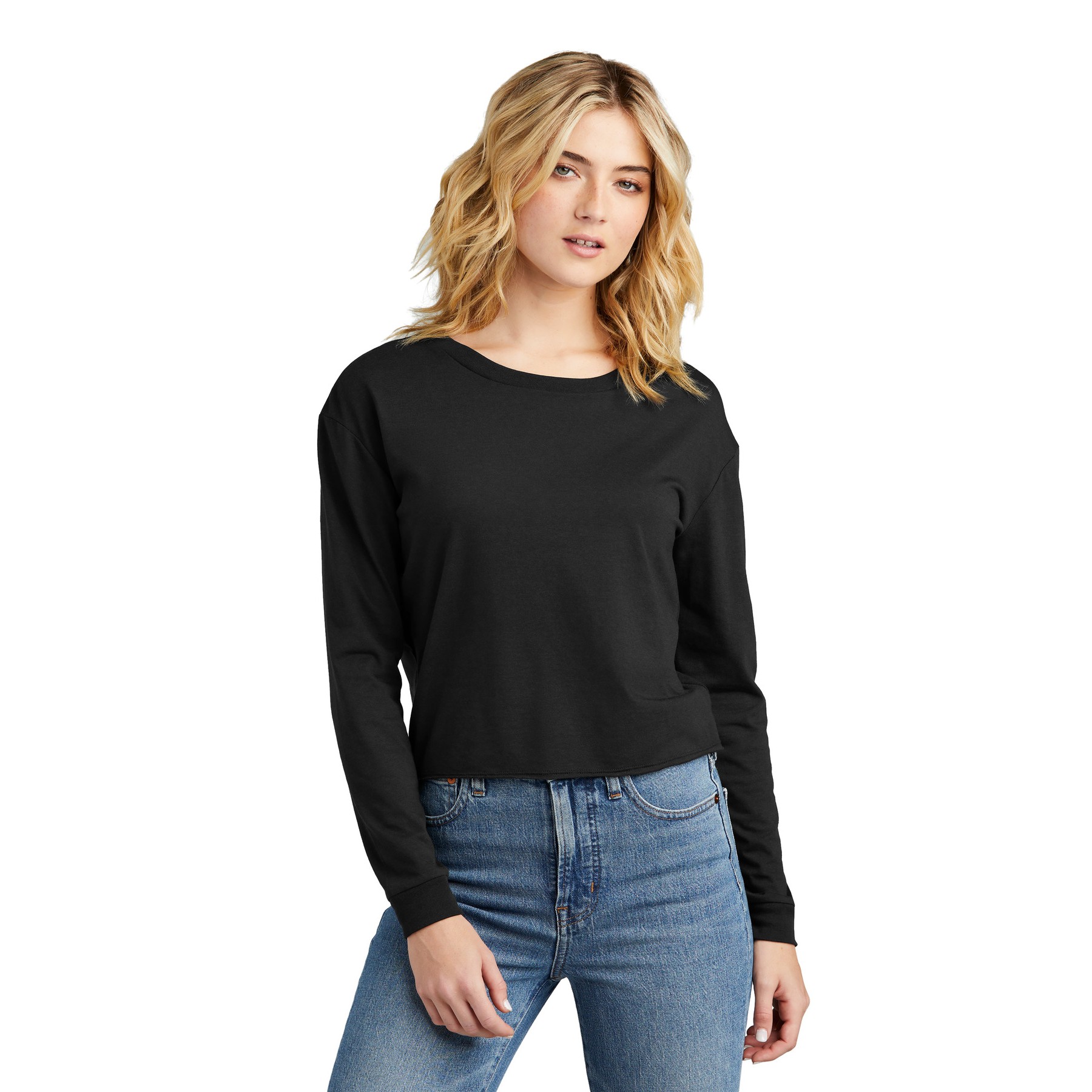 Women's Perfect Tri Midi Long Sleeve Tee - Thumbnail Image