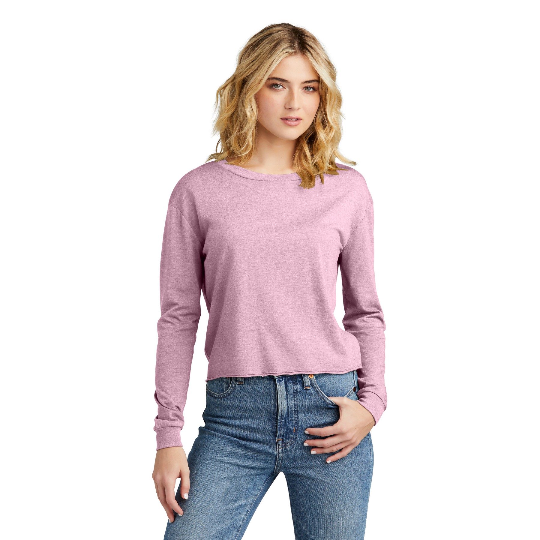 Women's Perfect Tri Midi Long Sleeve Tee - Thumbnail Image