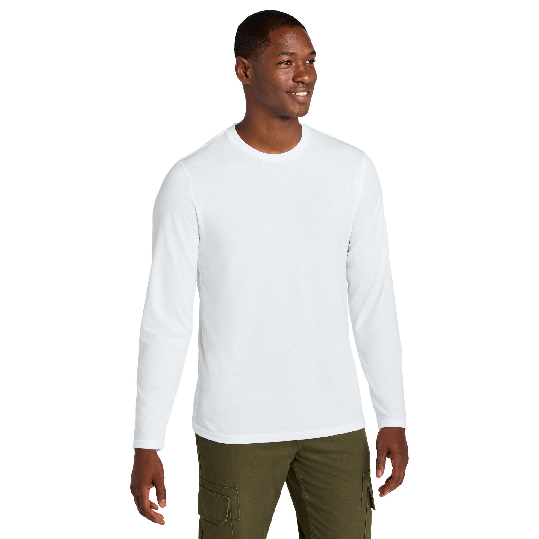 Perfect Weight CVC Long Sleeve Tee - Main Image