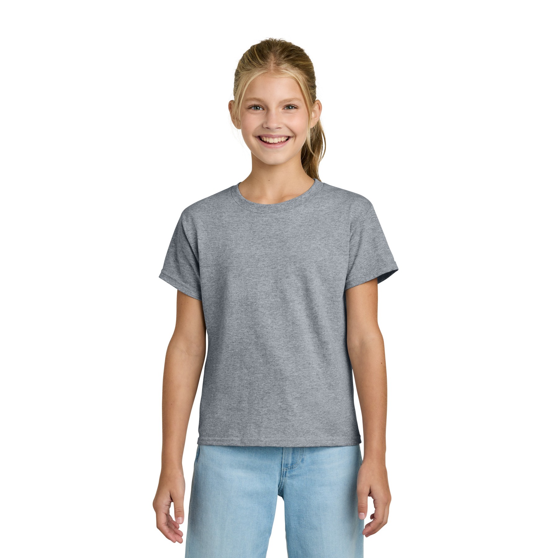 Youth Light Cotton Tee - Thumbnail Image