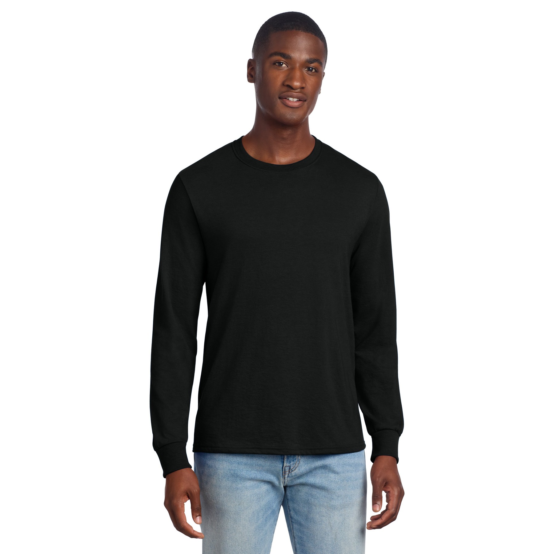 Premium Blend Ring Spun Long Sleeve T-Shirt - Thumbnail Image