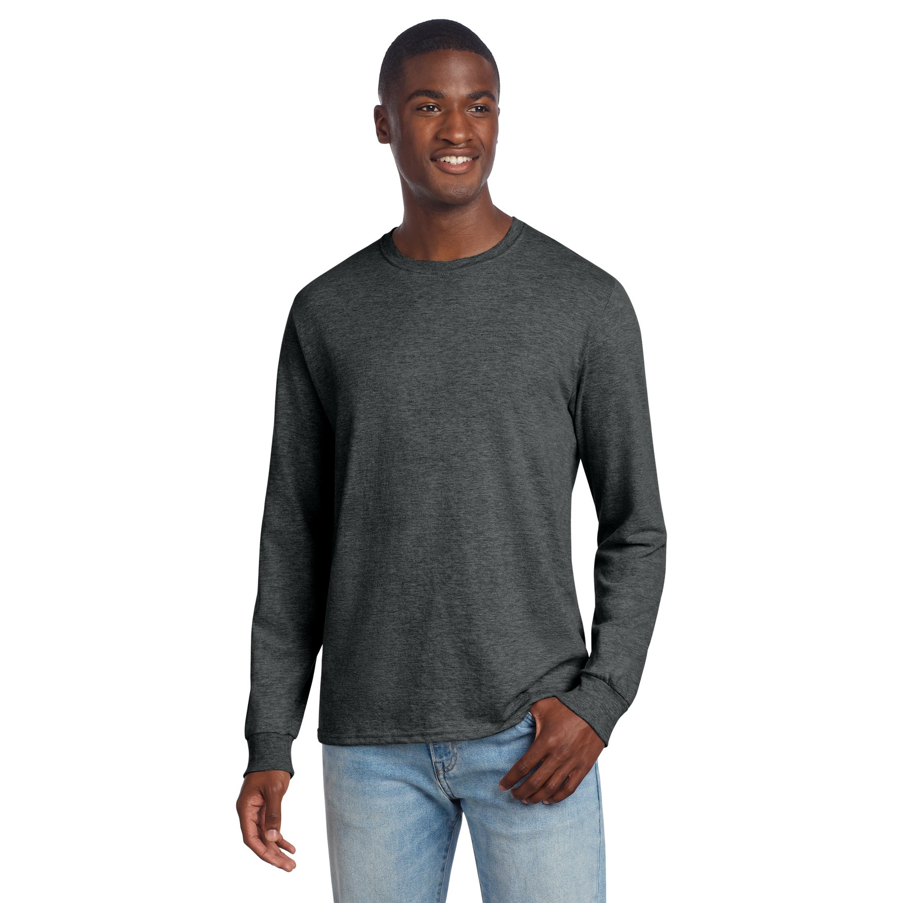 Premium Blend Ring Spun Long Sleeve T-Shirt - Thumbnail Image