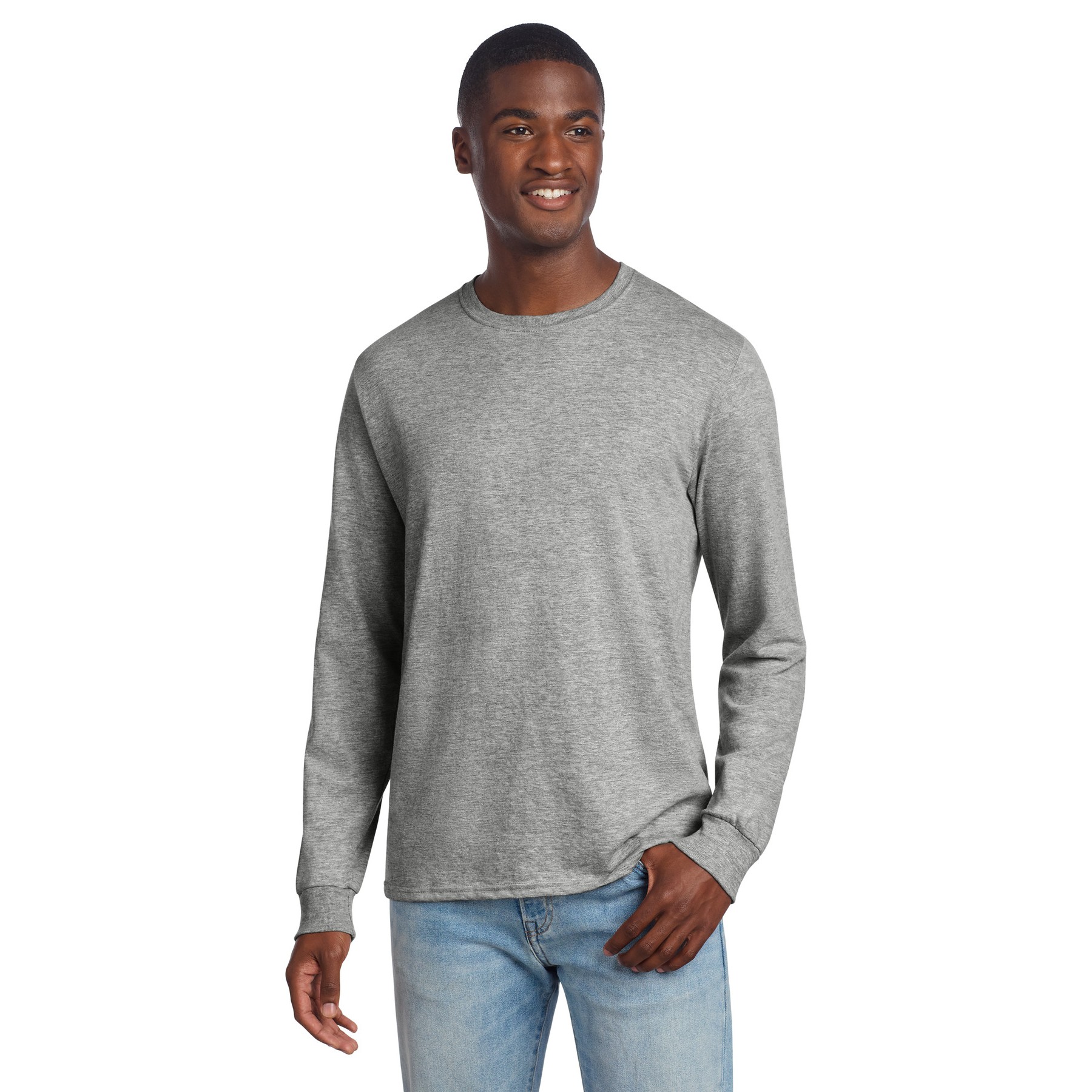 Premium Blend Ring Spun Long Sleeve T-Shirt - Thumbnail Image