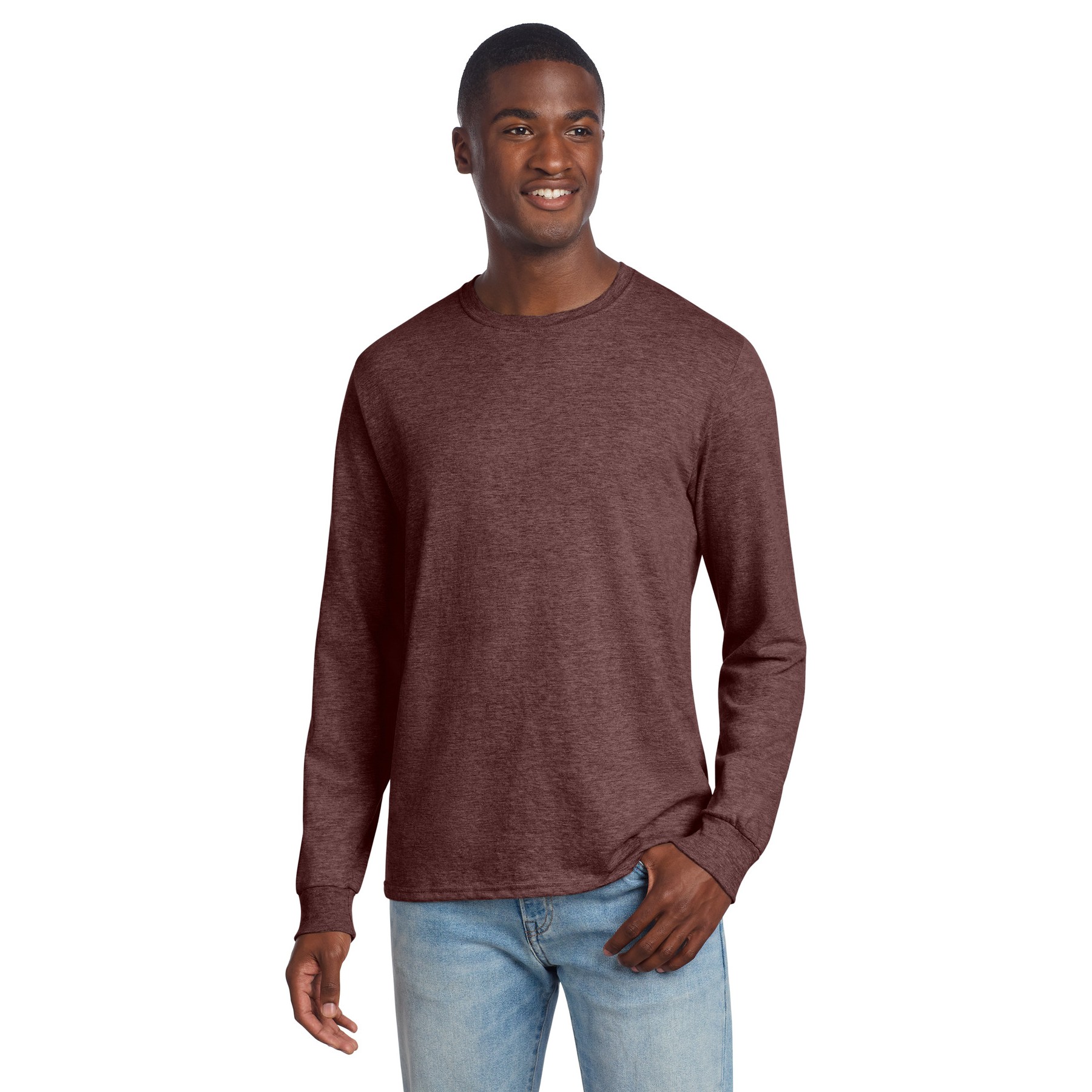 Premium Blend Ring Spun Long Sleeve T-Shirt - Thumbnail Image