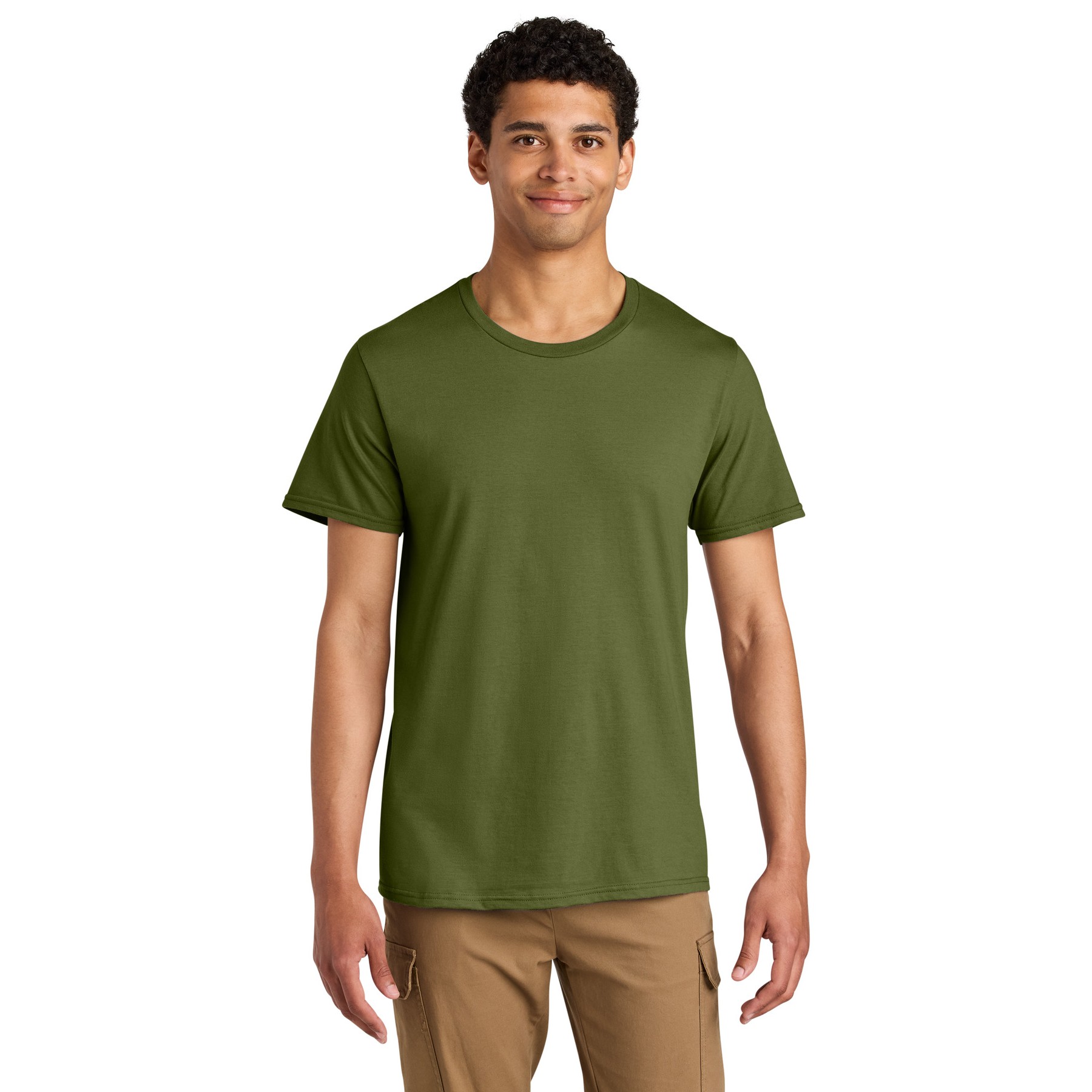 Unisex Premium Combed Ring Spun Cotton Tee - Thumbnail Image