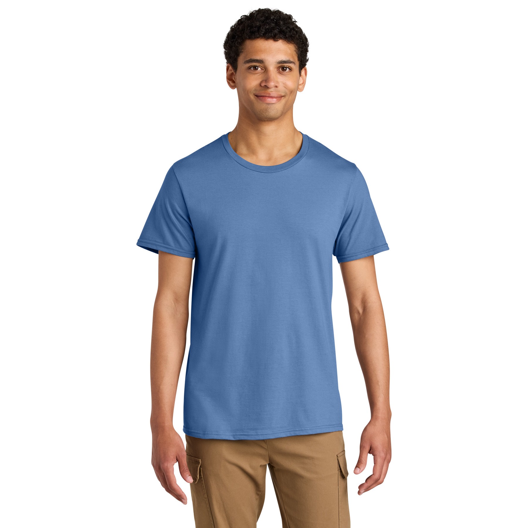 Unisex Premium Combed Ring Spun Cotton Tee - Thumbnail Image