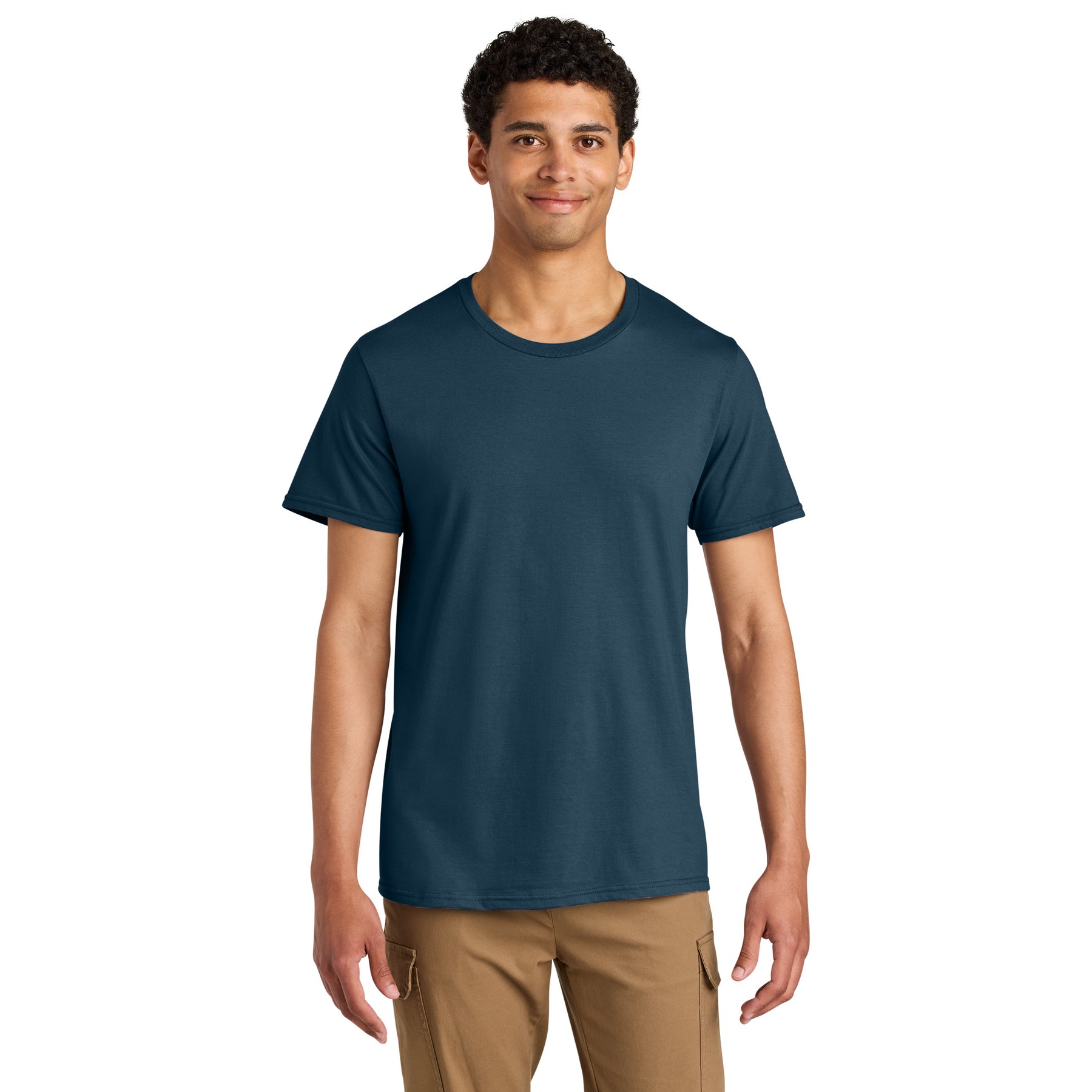 Unisex Premium Combed Ring Spun Cotton Tee - Thumbnail Image