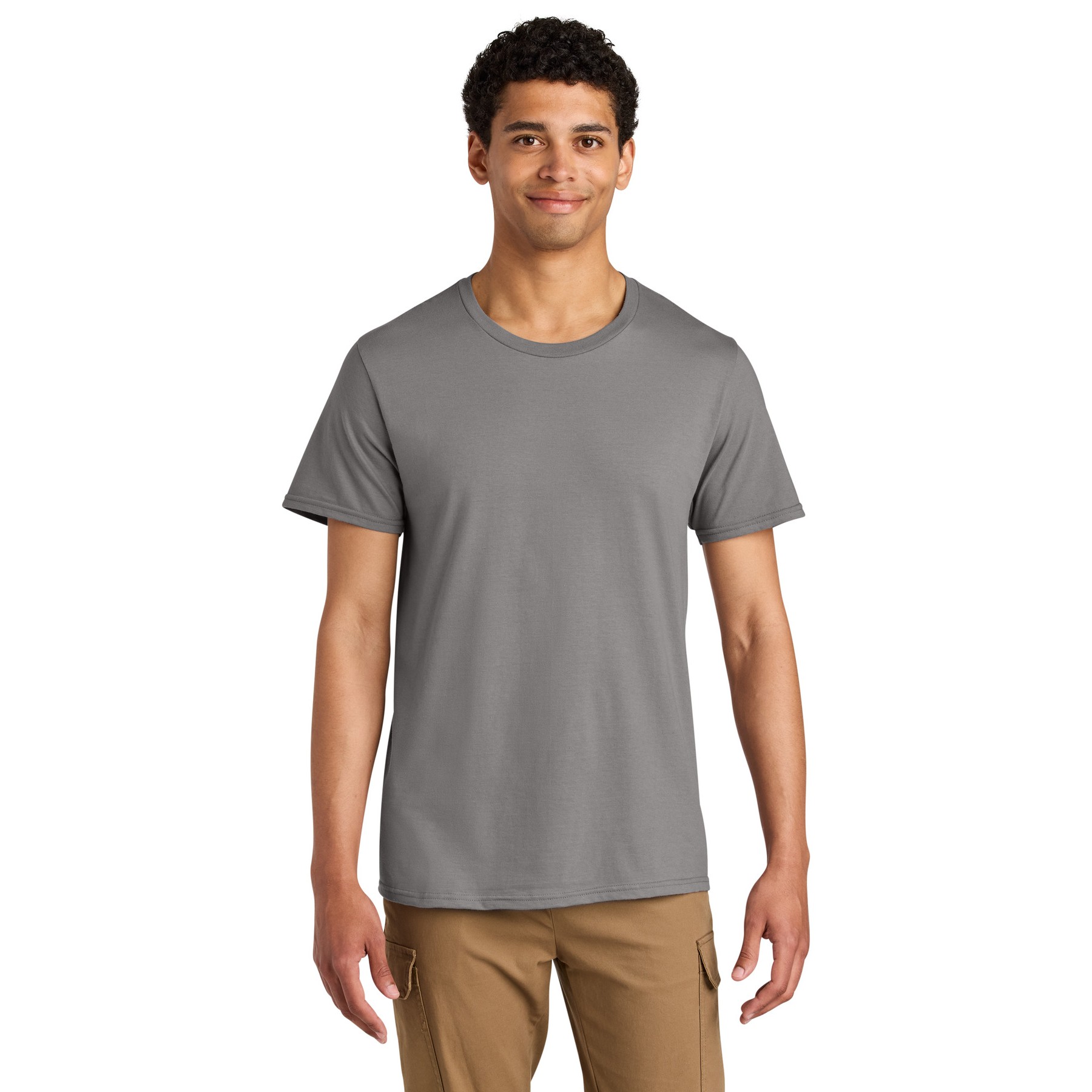 Unisex Premium Combed Ring Spun Cotton Tee - Thumbnail Image