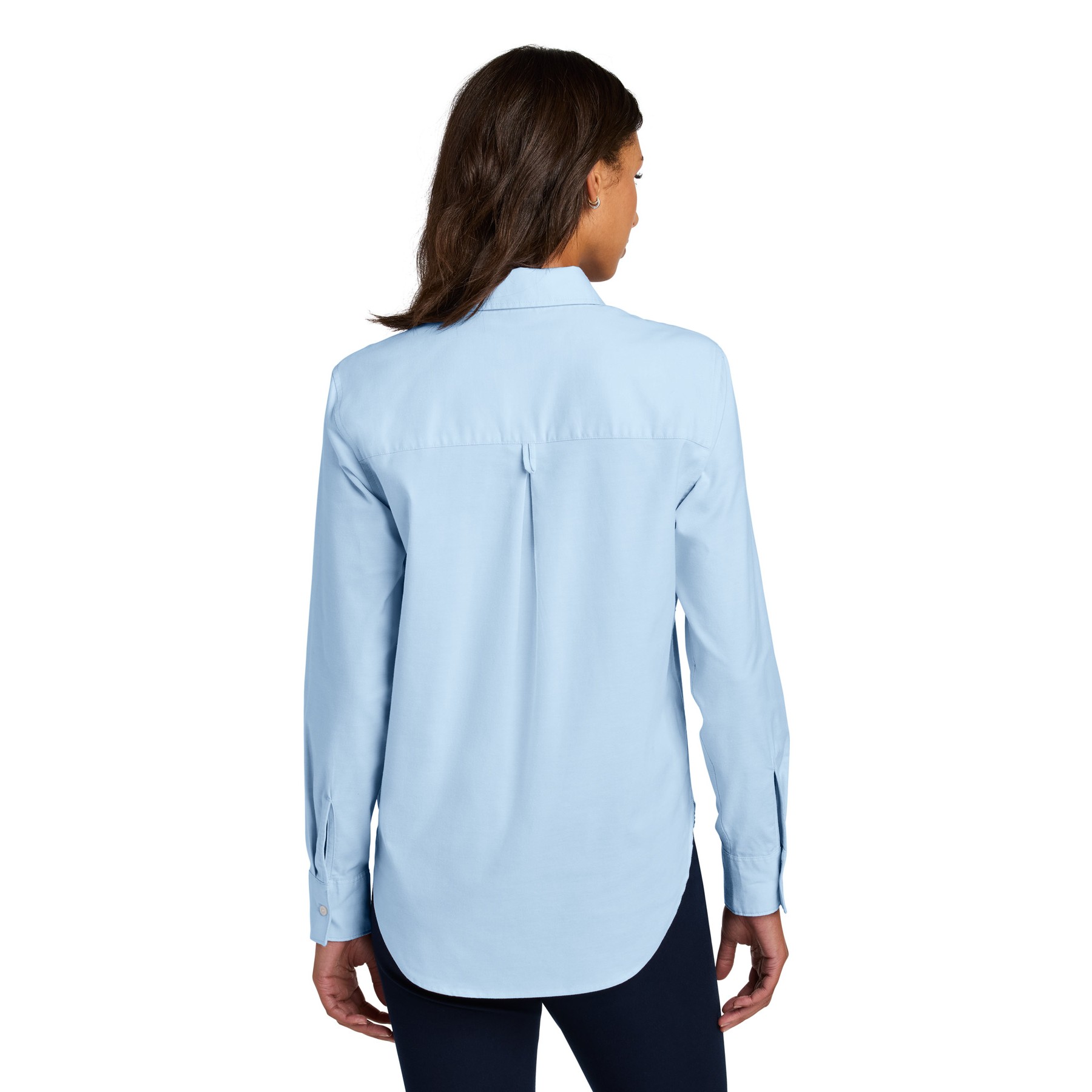 Women's Long Sleeve Modern Oxford Shirt - Thumbnail Image