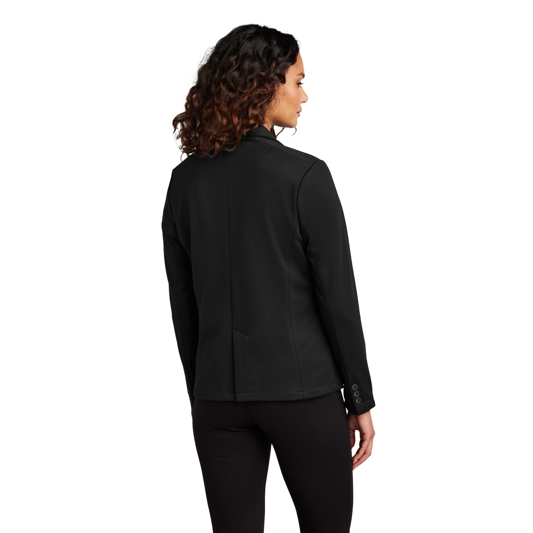 Women's Relaxed Knit Blazer - Thumbnail Image
