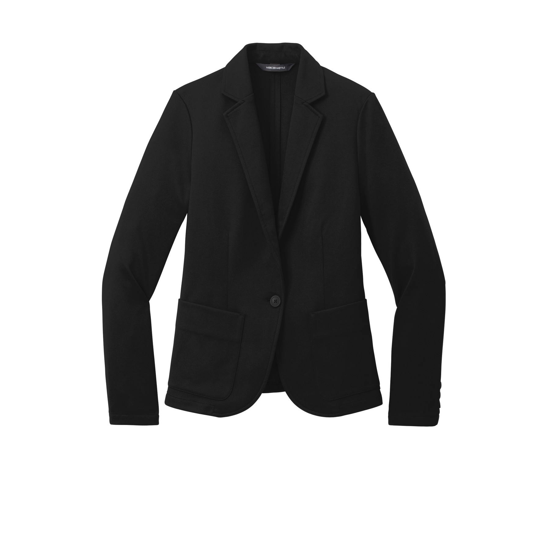 Women's Relaxed Knit Blazer - Thumbnail Image