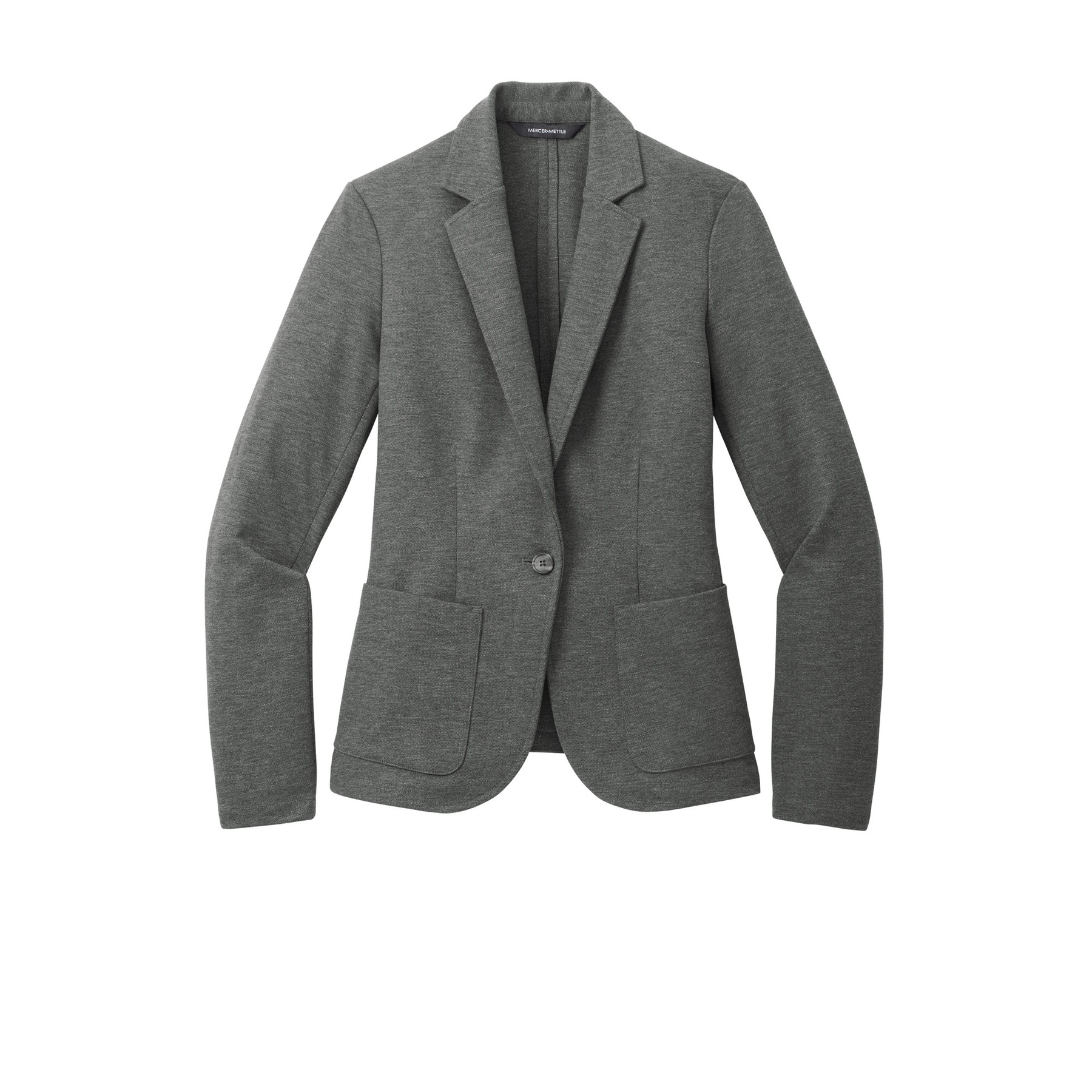 Women's Relaxed Knit Blazer - Thumbnail Image