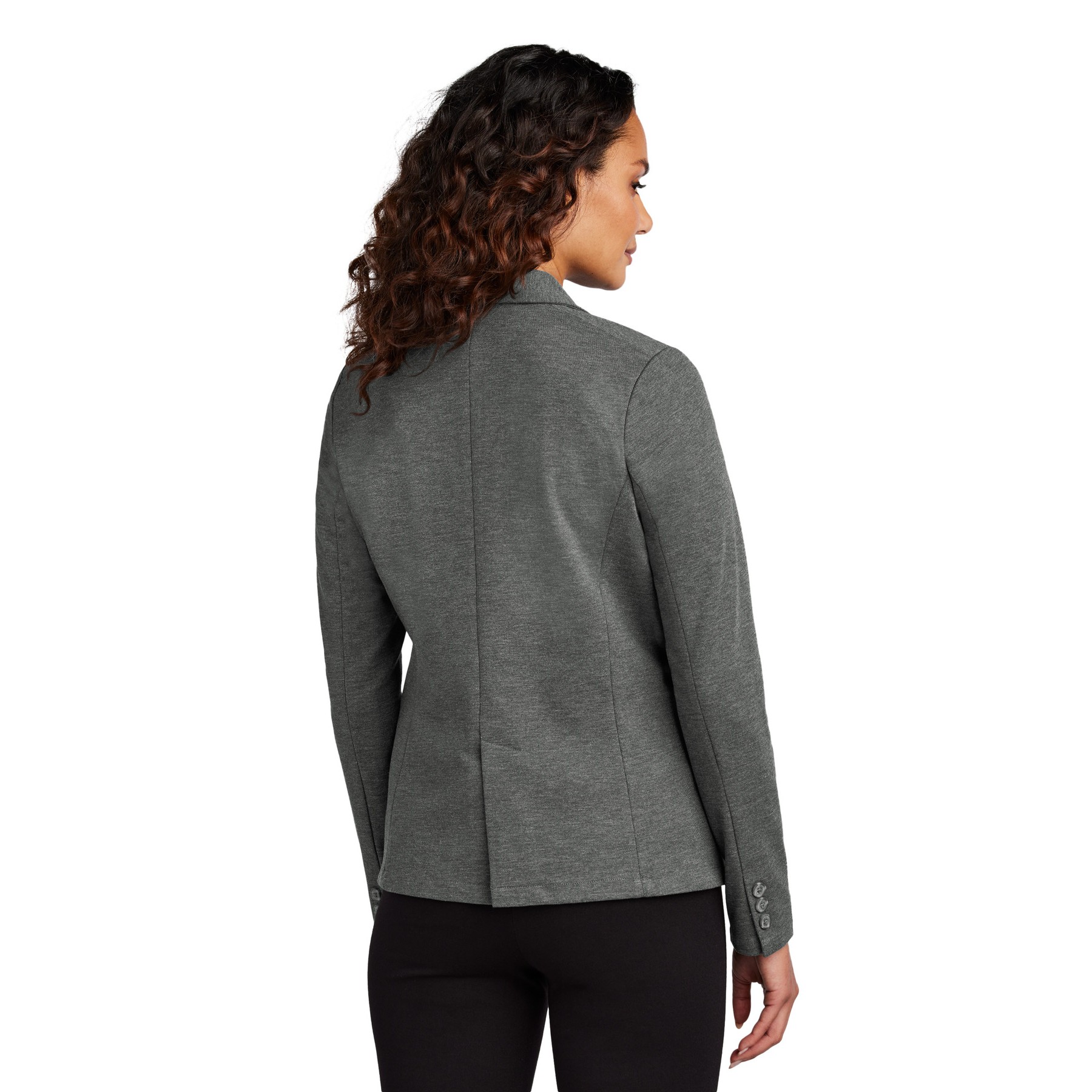 Women's Relaxed Knit Blazer - Thumbnail Image