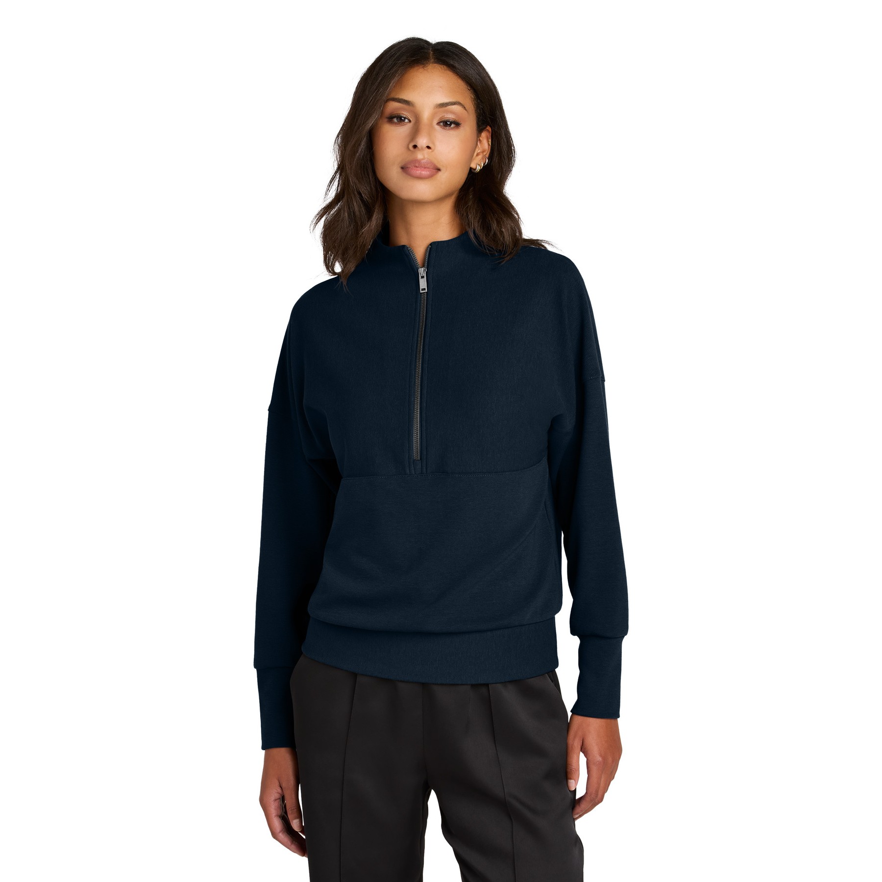 Women's Linear Texture 1/4-Zip - Thumbnail Image
