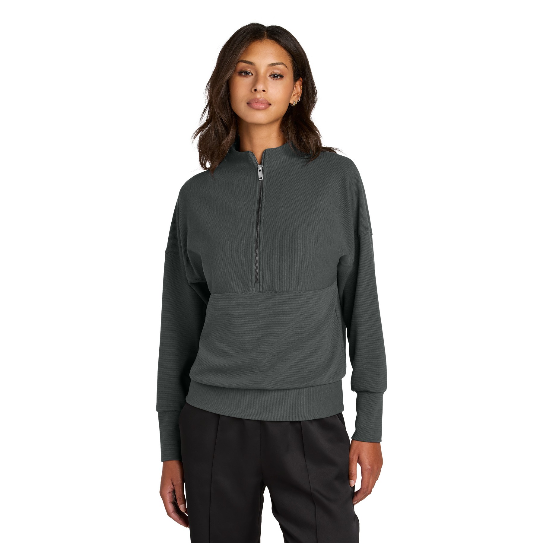 Women's Linear Texture 1/4-Zip - Thumbnail Image