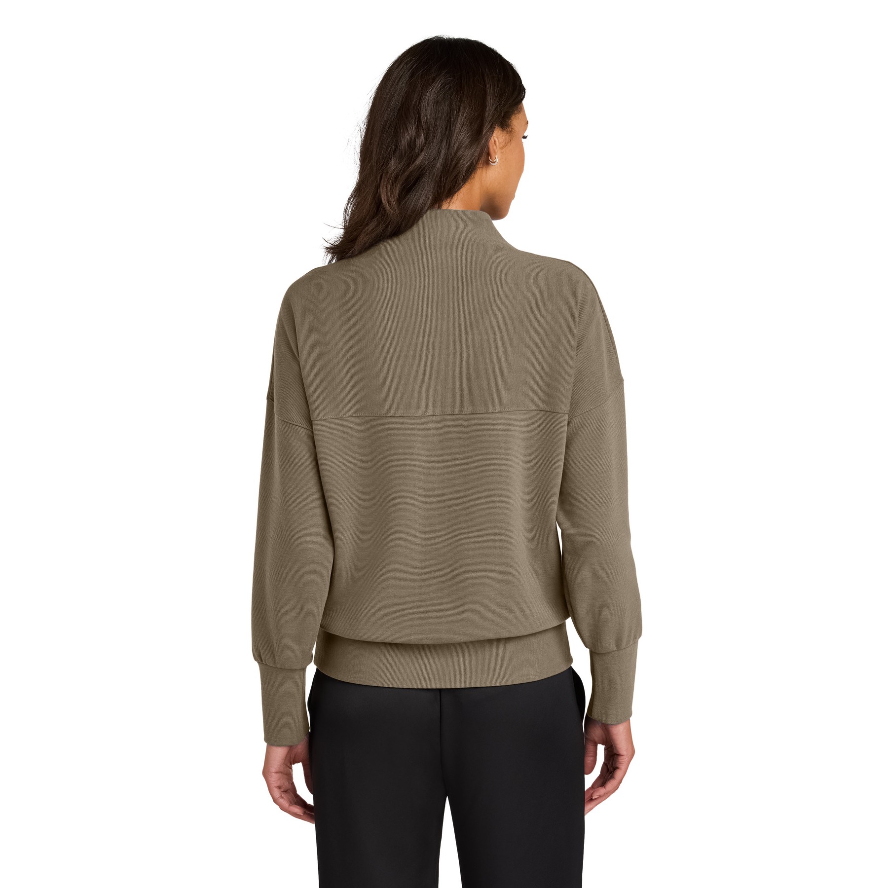 Women's Linear Texture 1/4-Zip - Thumbnail Image