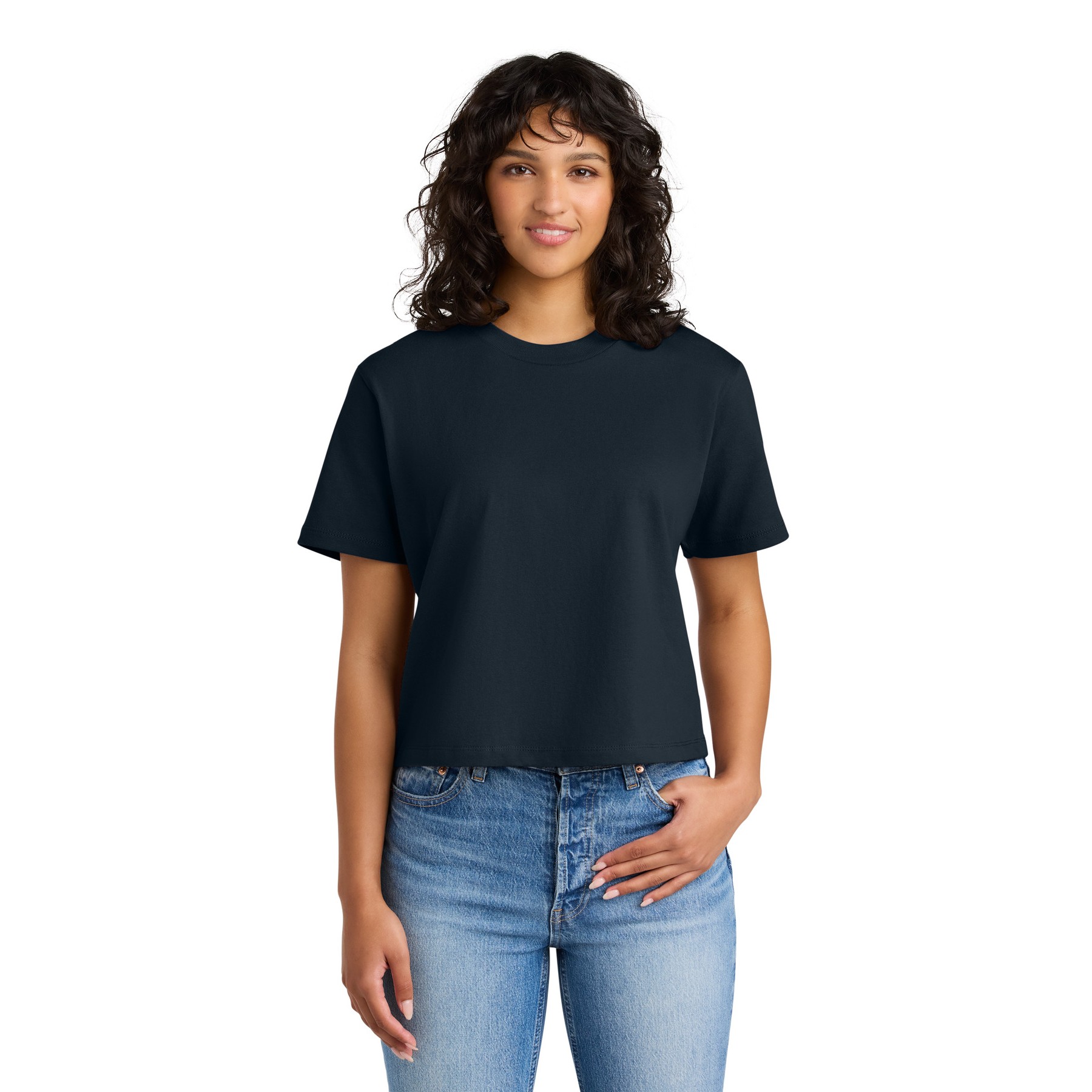 Women's Heavyweight Boxy Tee - Thumbnail Image