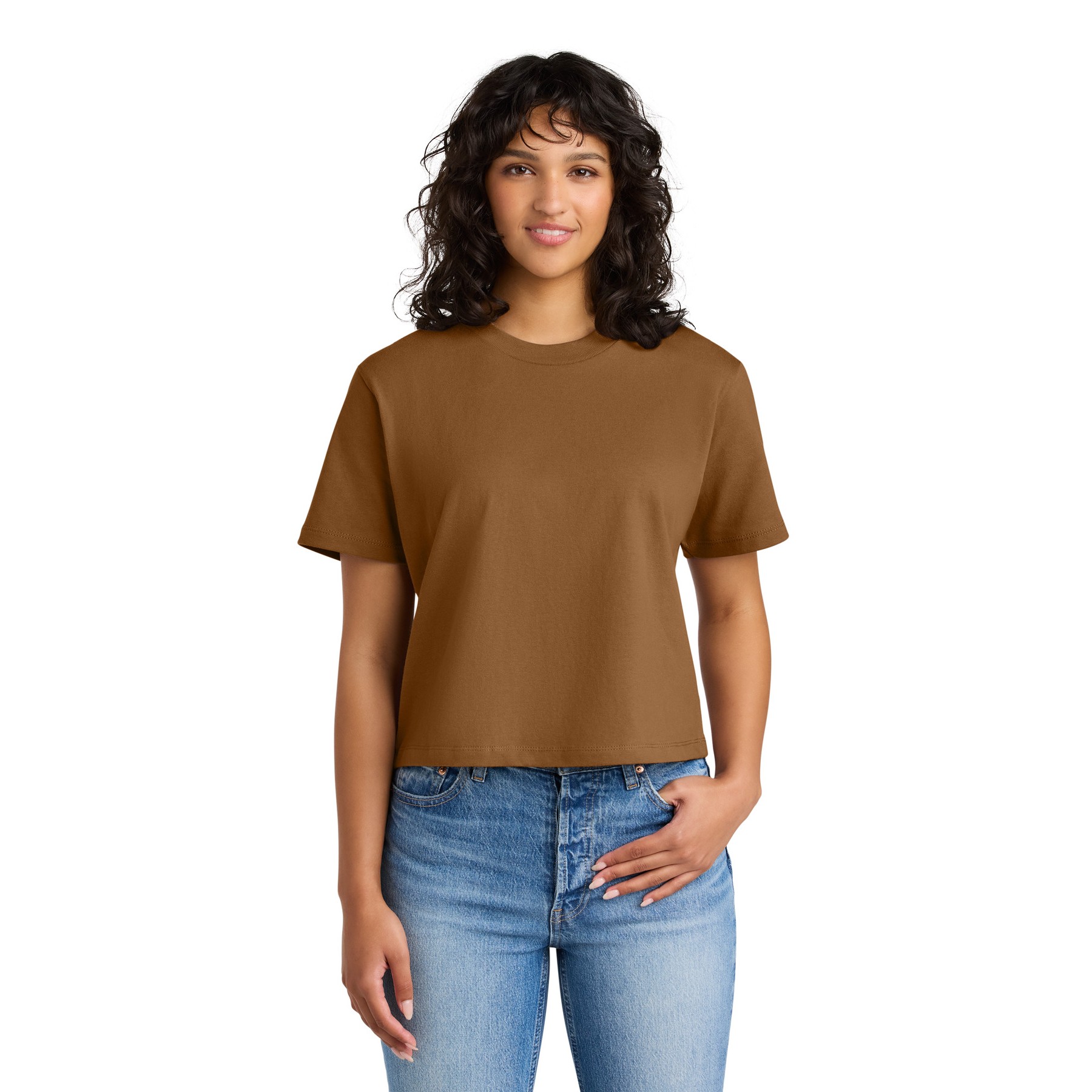 Women's Heavyweight Boxy Tee - Thumbnail Image