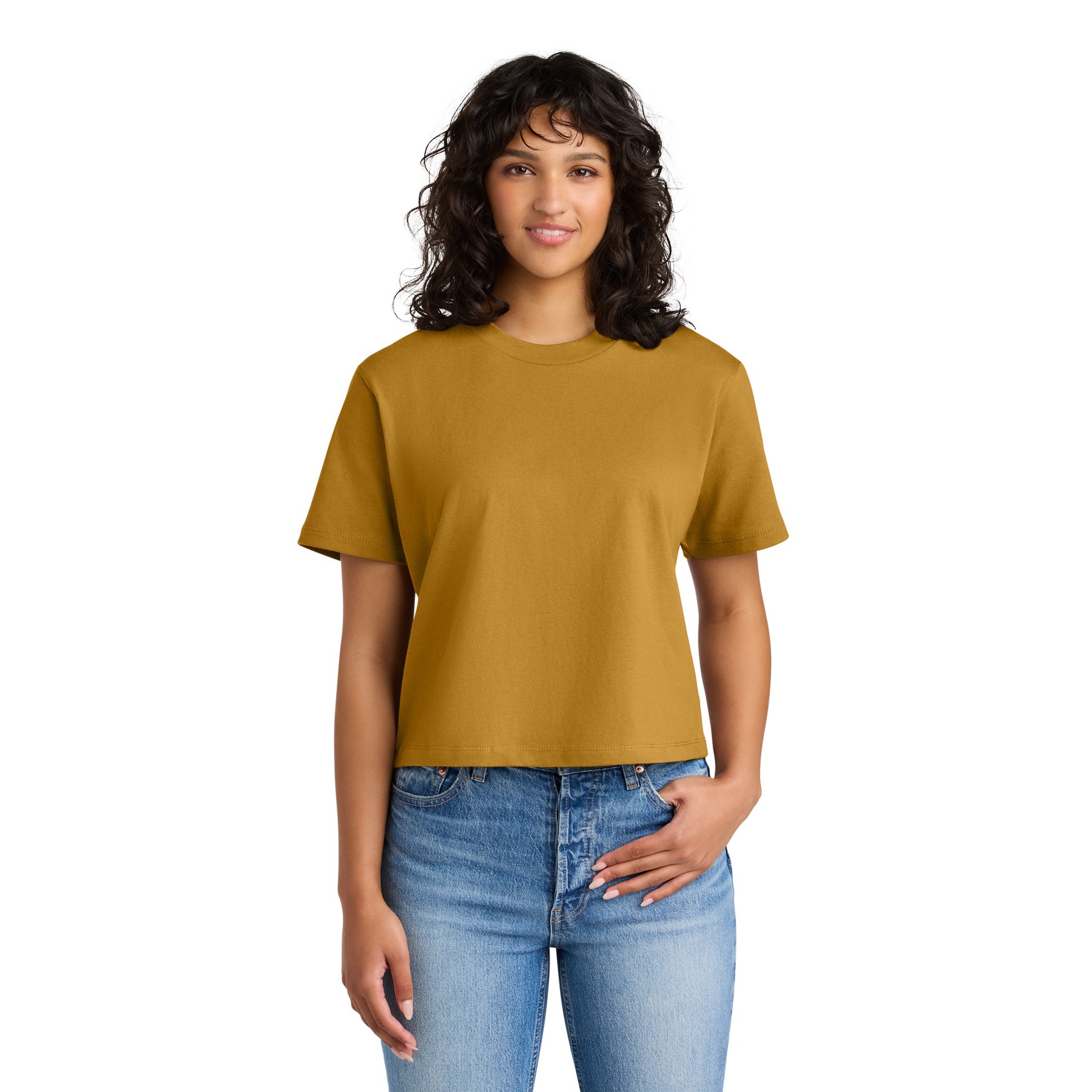 Women's Heavyweight Boxy Tee - Thumbnail Image