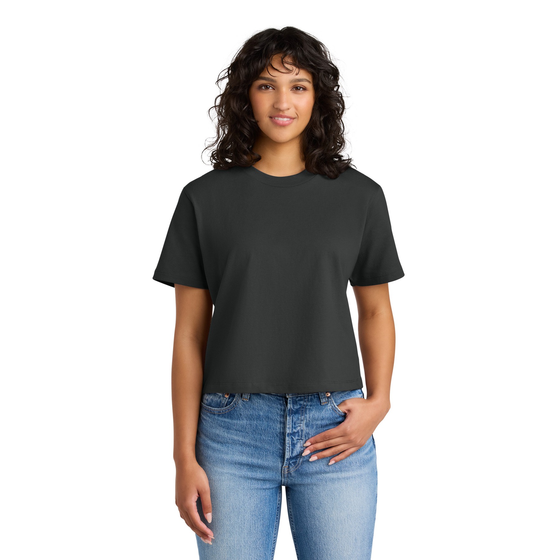 Women's Heavyweight Boxy Tee - Thumbnail Image