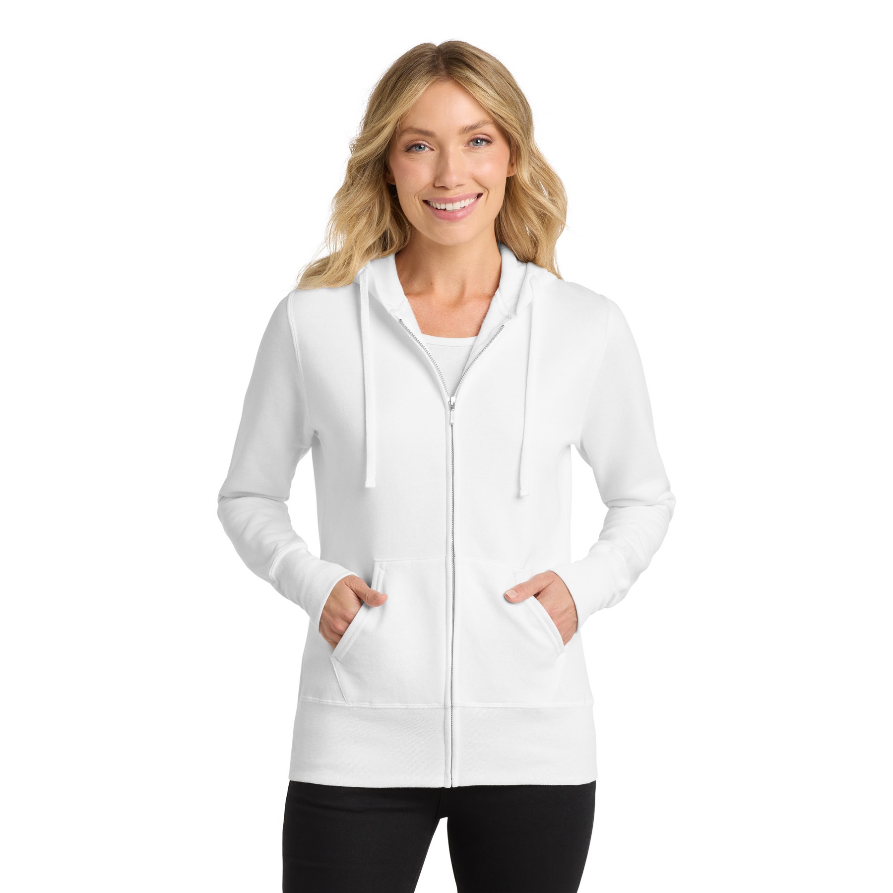 Women's Core Fleece Full-Zip Hooded Sweatshirt - Main Image