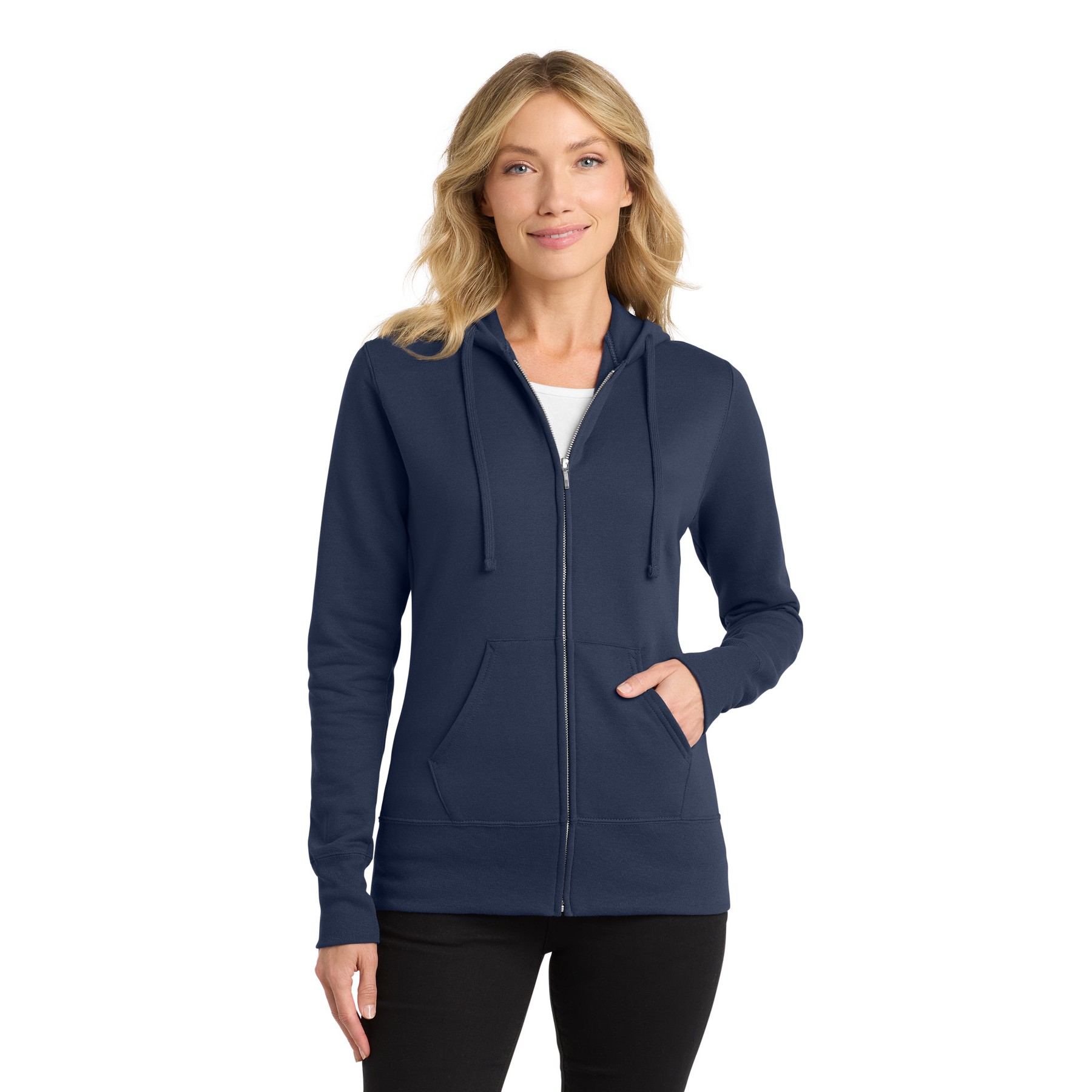 Women's Core Fleece Full-Zip Hooded Sweatshirt - Thumbnail Image