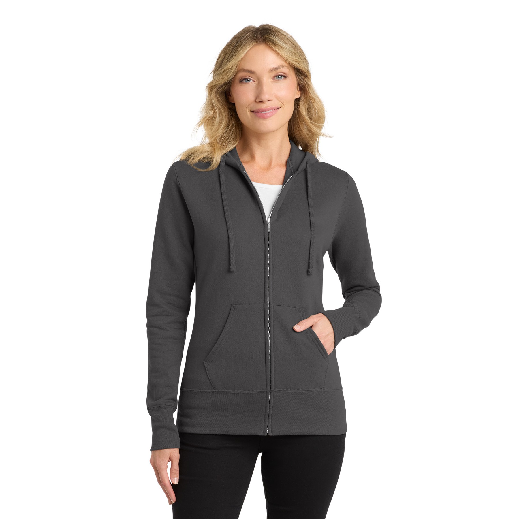 Women's Core Fleece Full-Zip Hooded Sweatshirt - Thumbnail Image