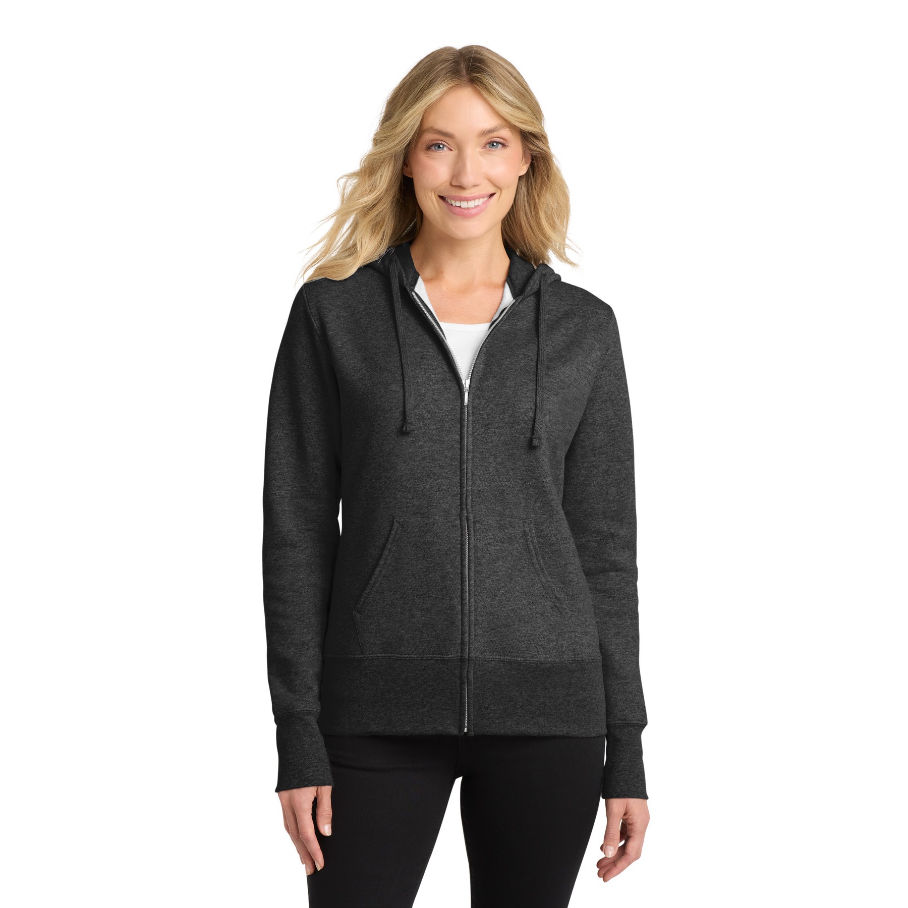 Women's Core Fleece Full-Zip Hooded Sweatshirt - Thumbnail Image