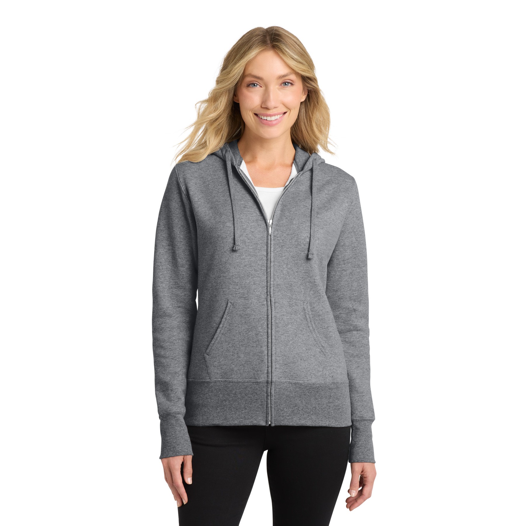 Women's Core Fleece Full-Zip Hooded Sweatshirt - Thumbnail Image