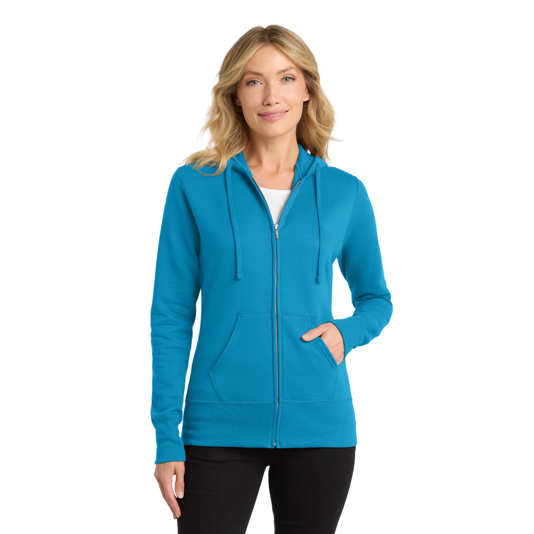 Women's Core Fleece Full-Zip Hooded Sweatshirt - Thumbnail Image
