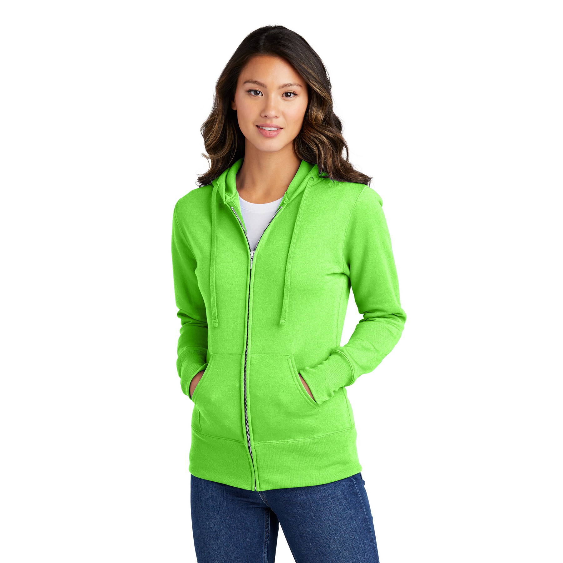 Women's Core Fleece Full-Zip Hooded Sweatshirt - Thumbnail Image