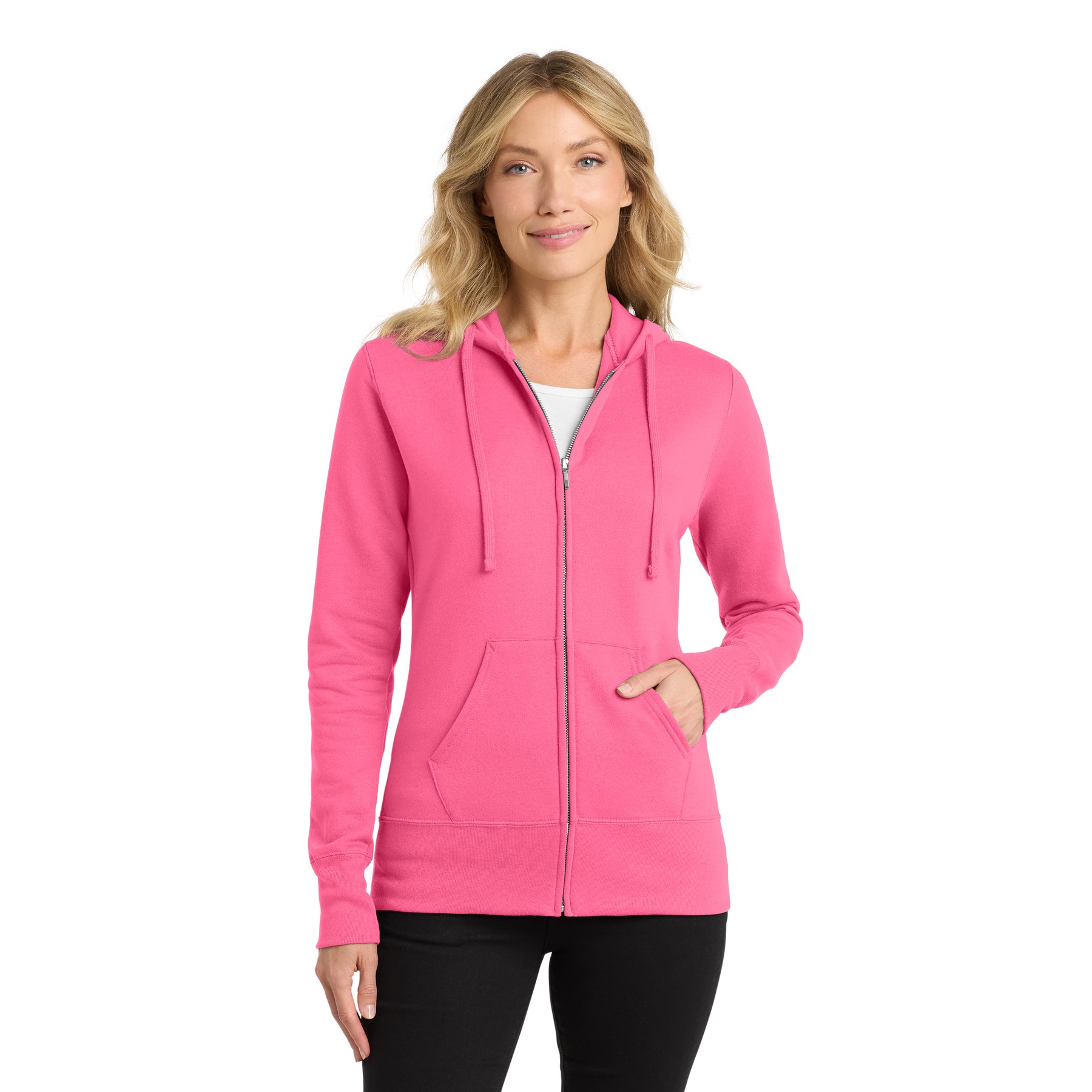 Women's Core Fleece Full-Zip Hooded Sweatshirt - Thumbnail Image