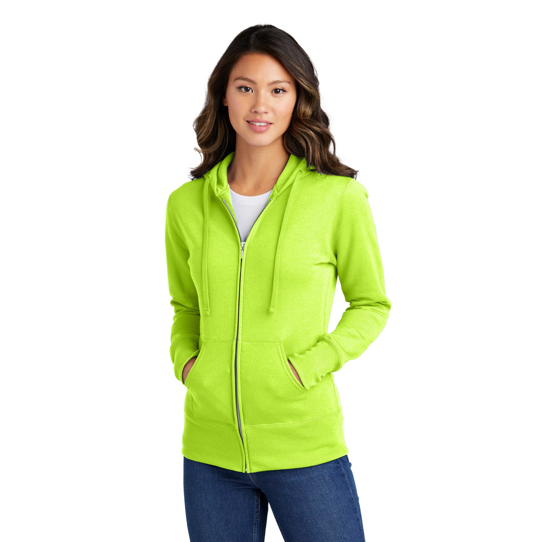 Women's Core Fleece Full-Zip Hooded Sweatshirt - Thumbnail Image
