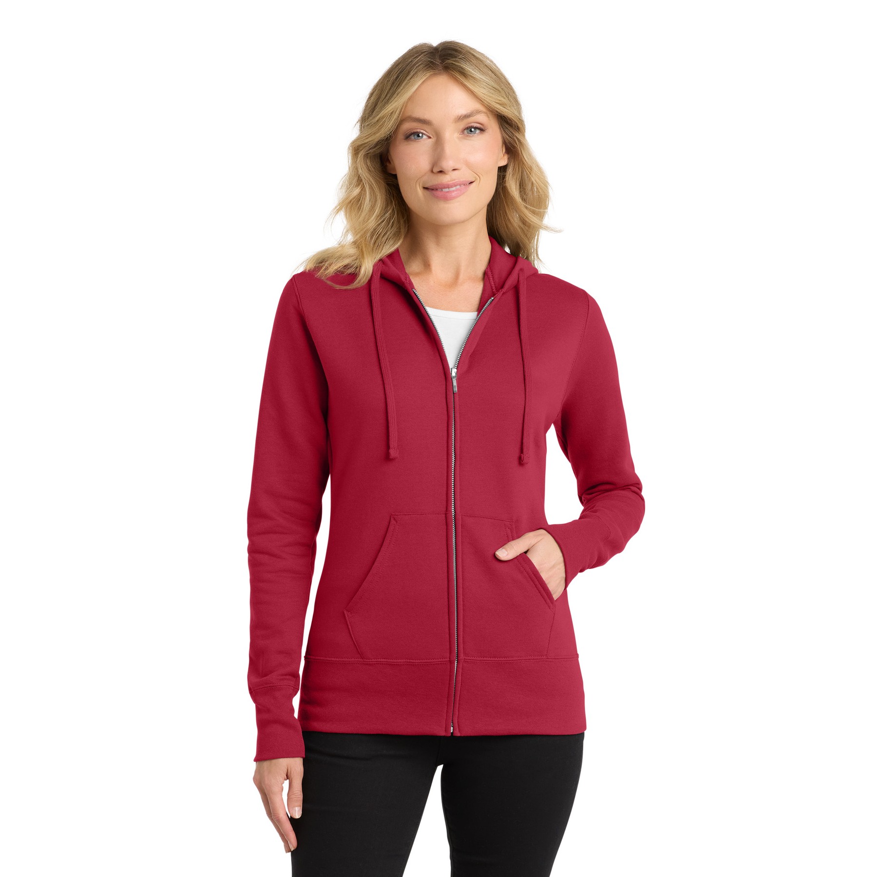 Women's Core Fleece Full-Zip Hooded Sweatshirt - Thumbnail Image