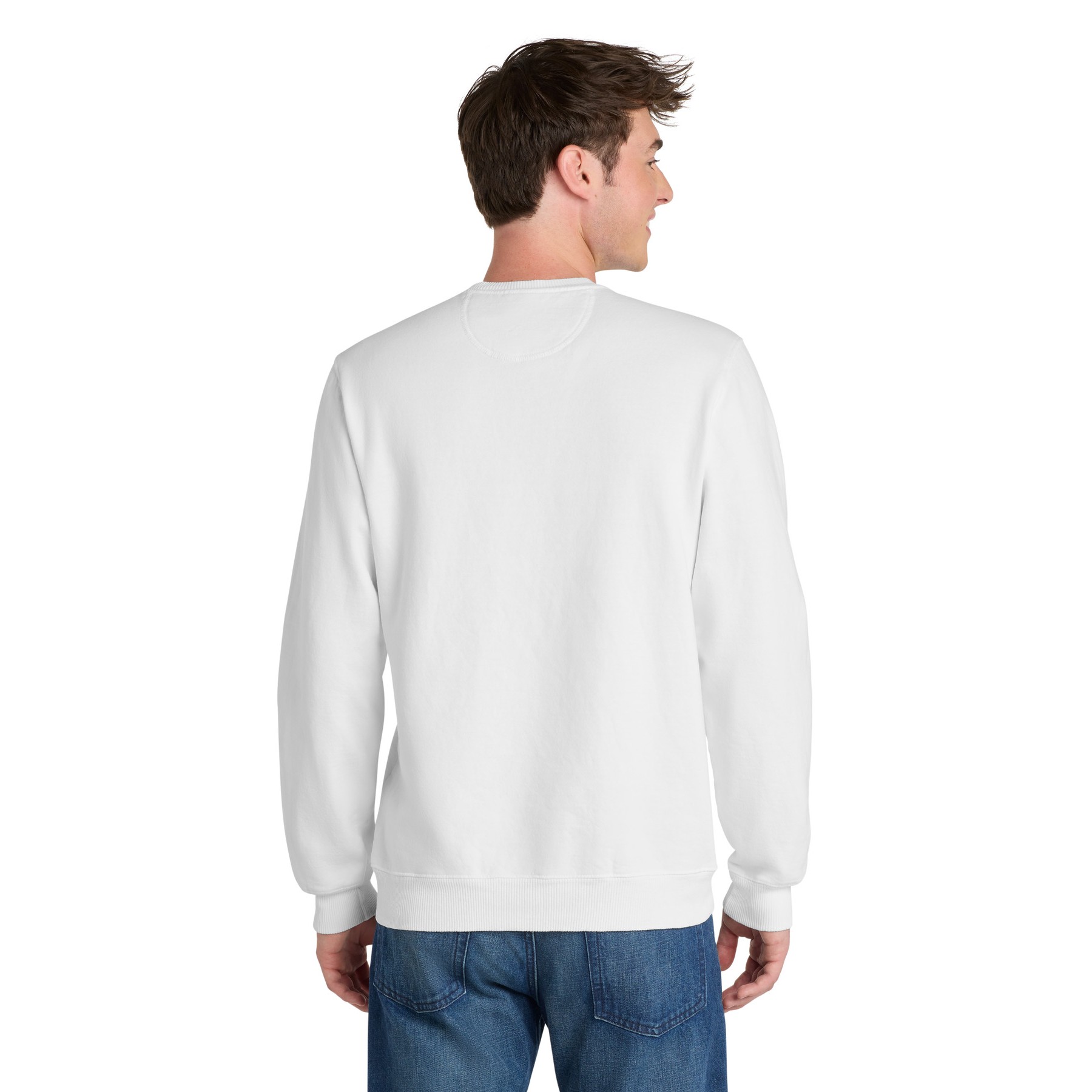Garment-Dyed Crewneck Sweatshirt - Thumbnail Image