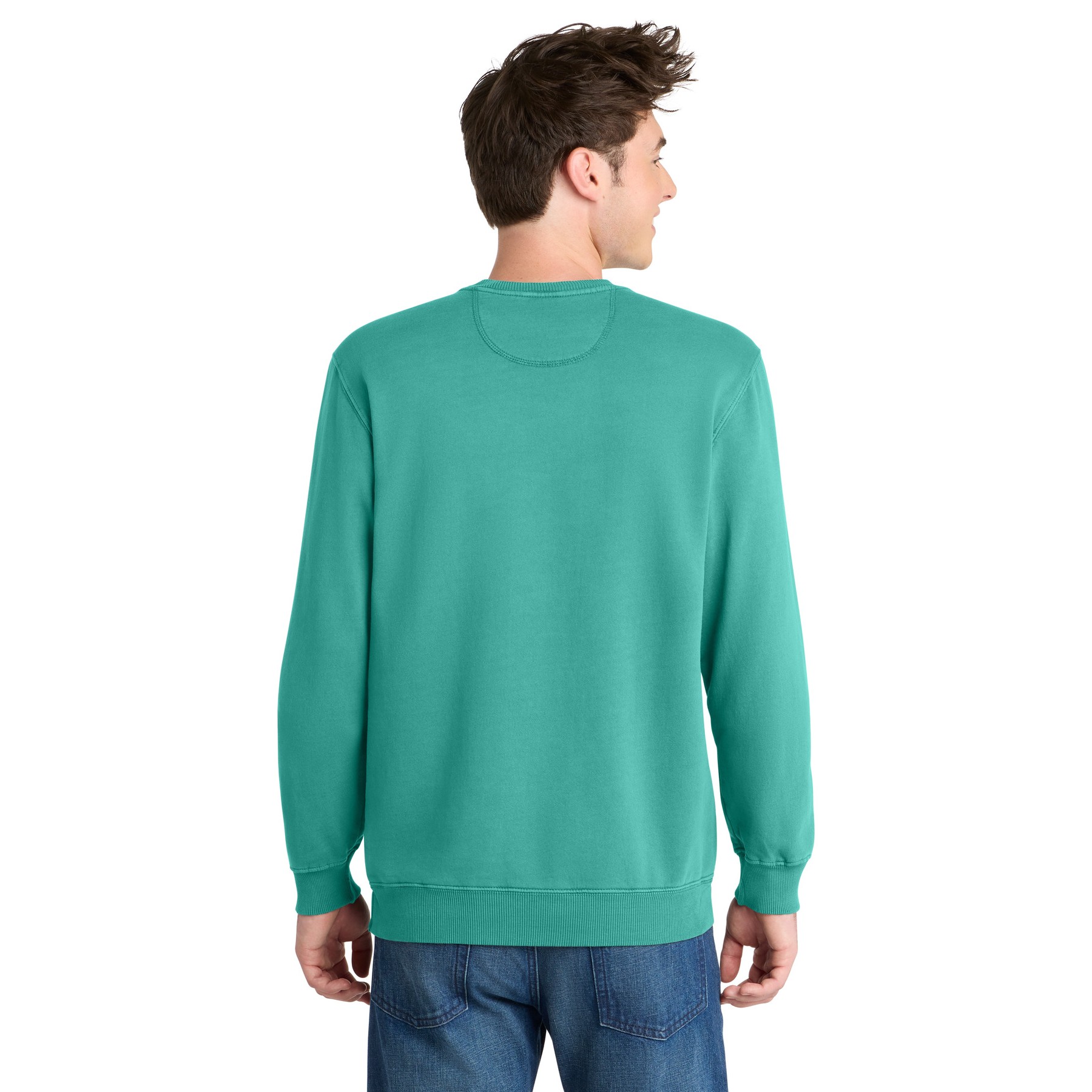 Garment-Dyed Crewneck Sweatshirt - Thumbnail Image