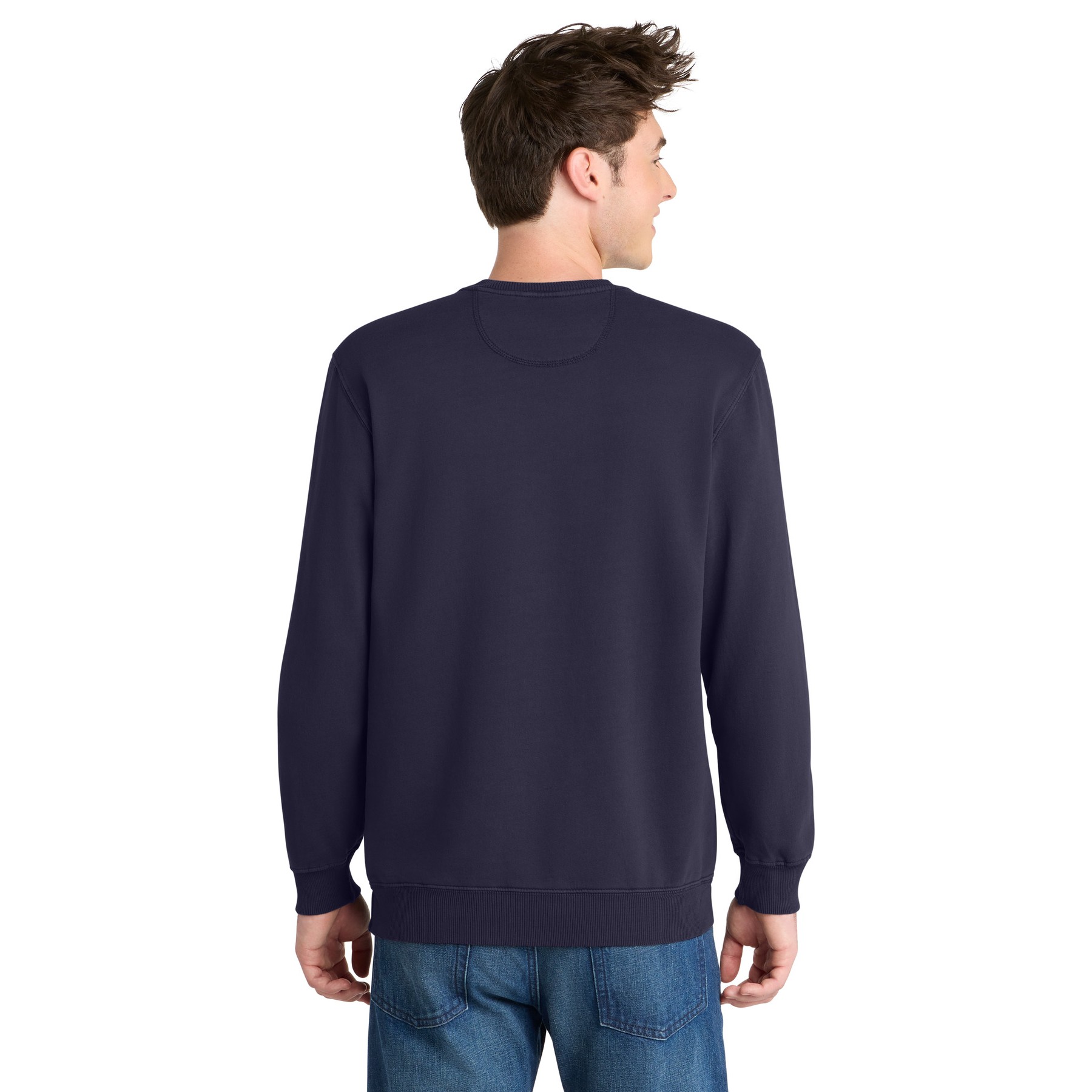 Garment-Dyed Crewneck Sweatshirt - Thumbnail Image