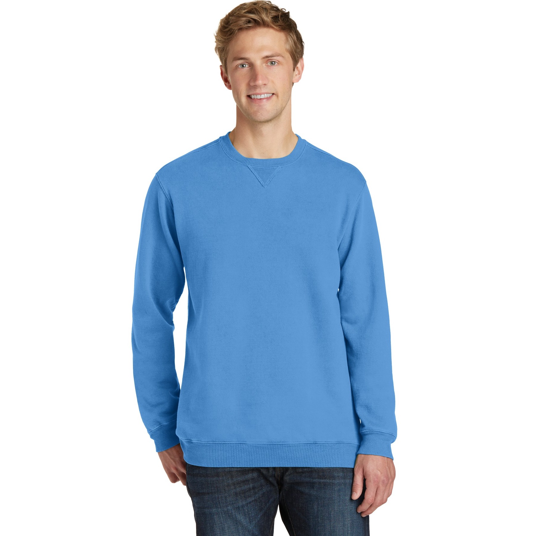 Garment-Dyed Crewneck Sweatshirt - Thumbnail Image