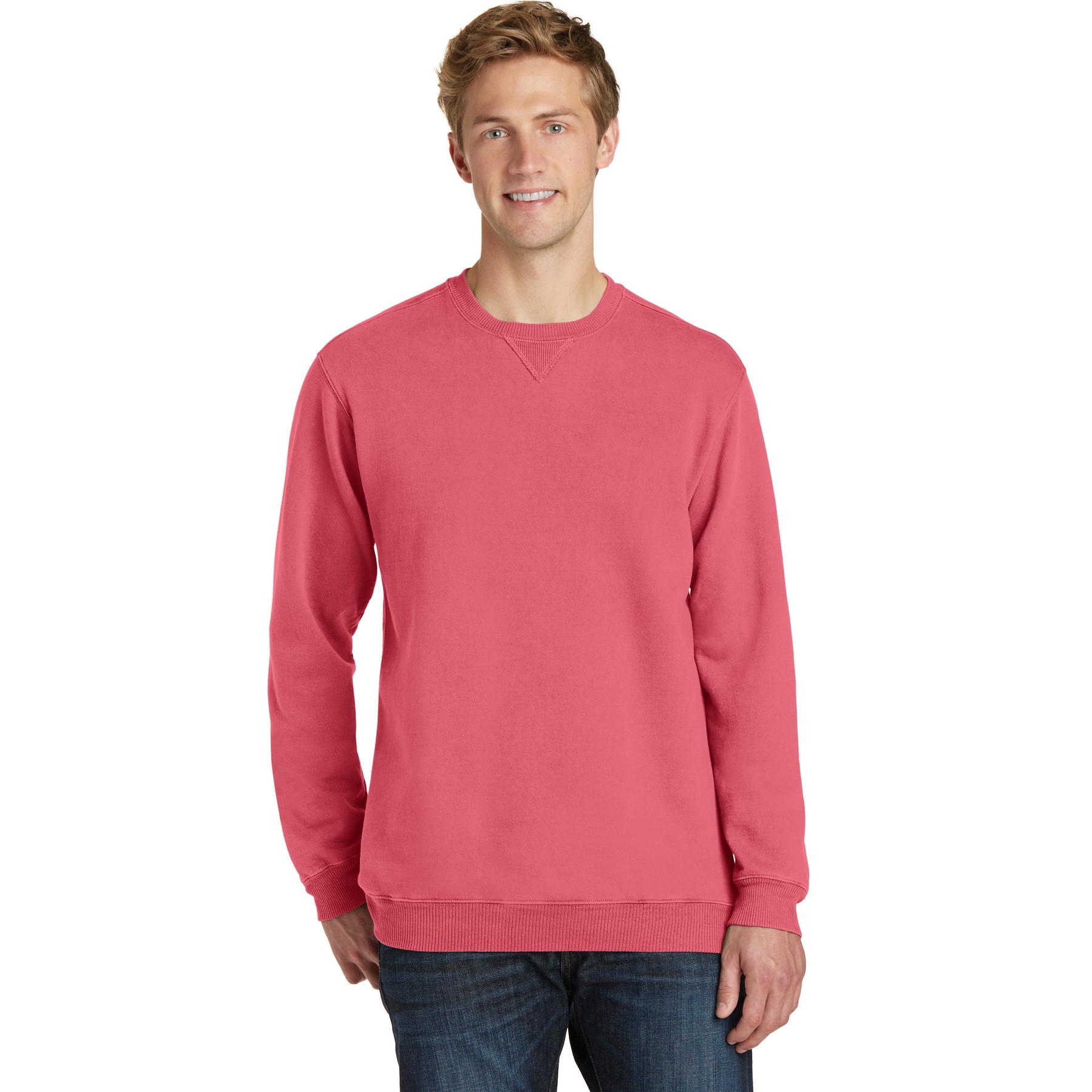 Garment-Dyed Crewneck Sweatshirt - Thumbnail Image