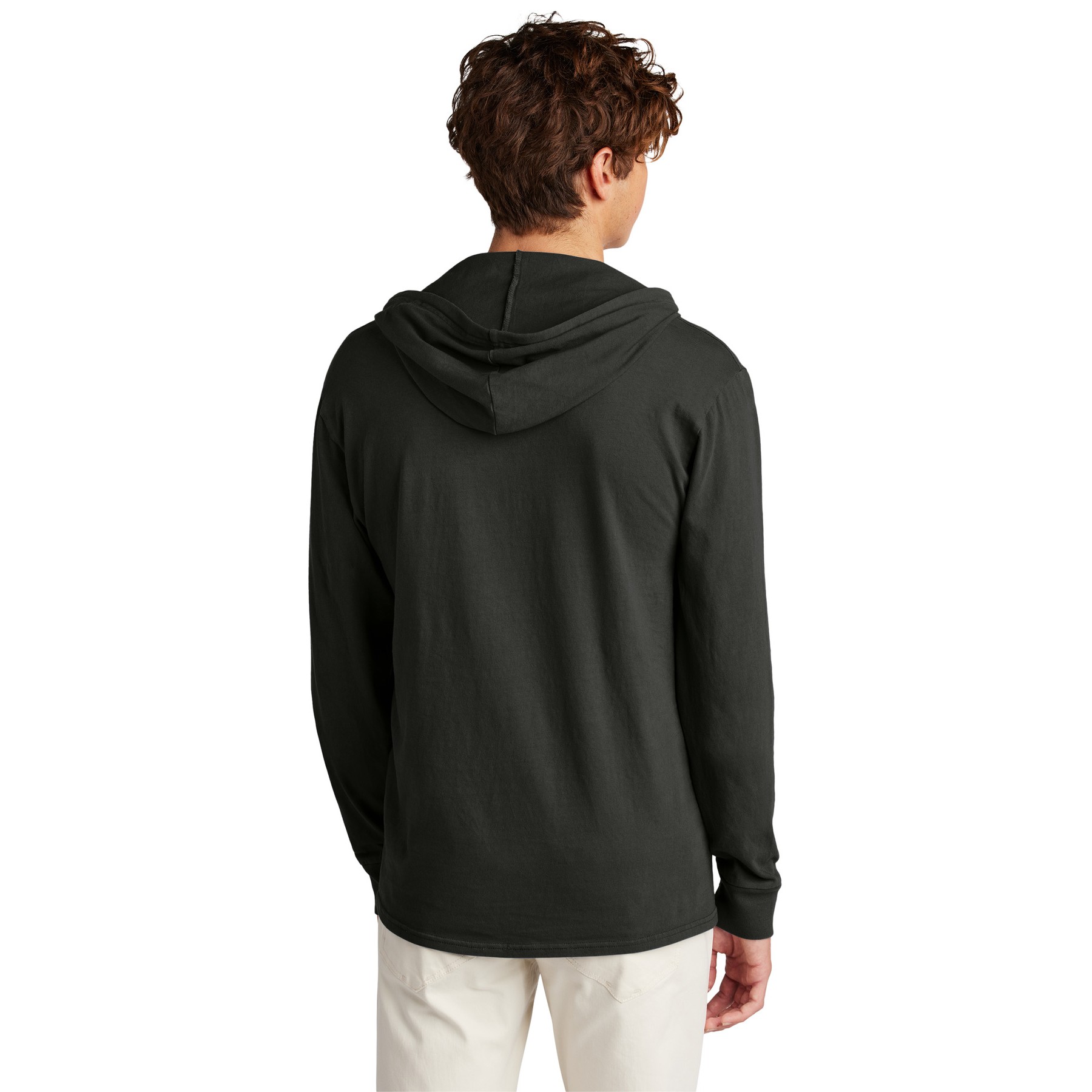 Garment-Dyed Pullover Hooded Tee - Thumbnail Image