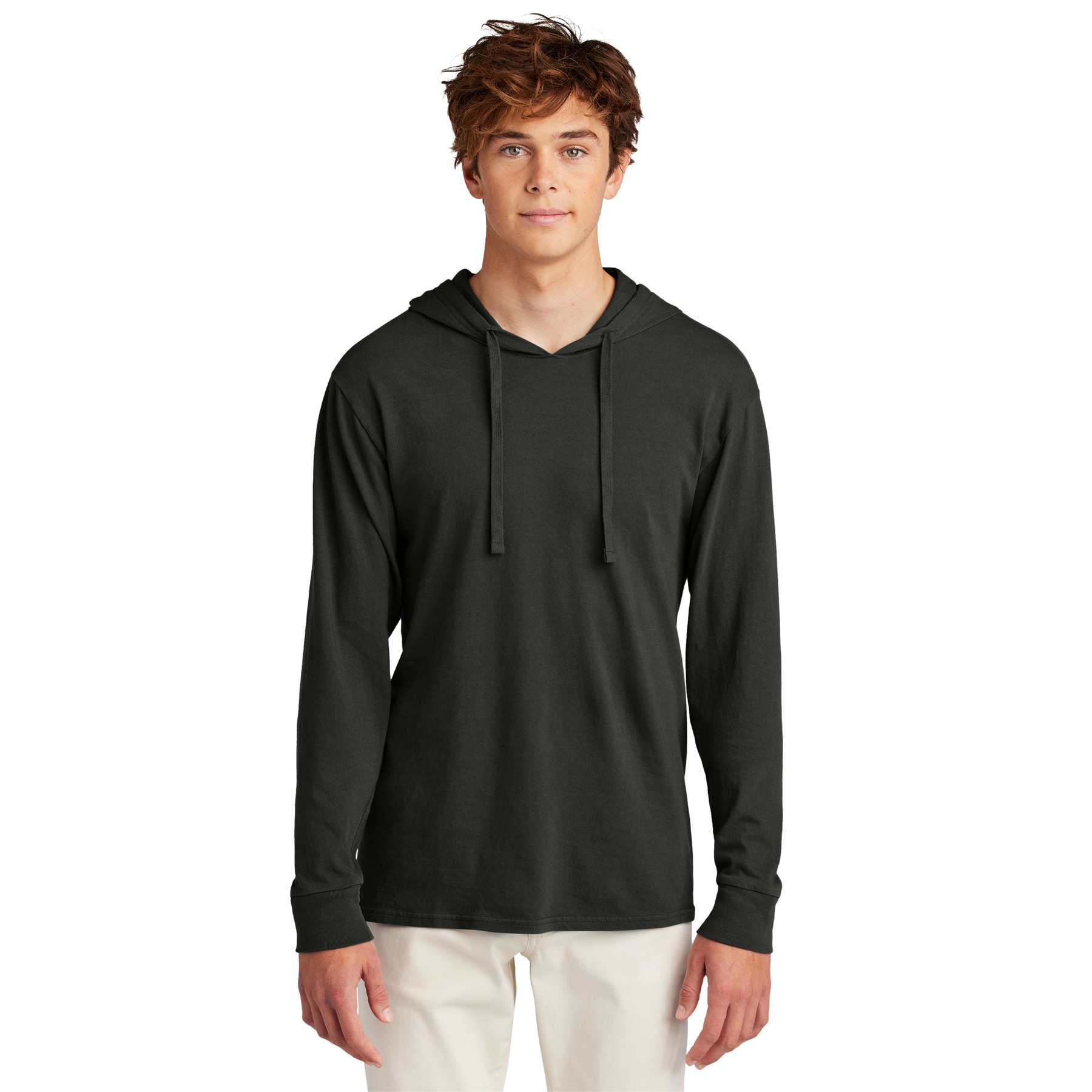 Garment-Dyed Pullover Hooded Tee - Thumbnail Image