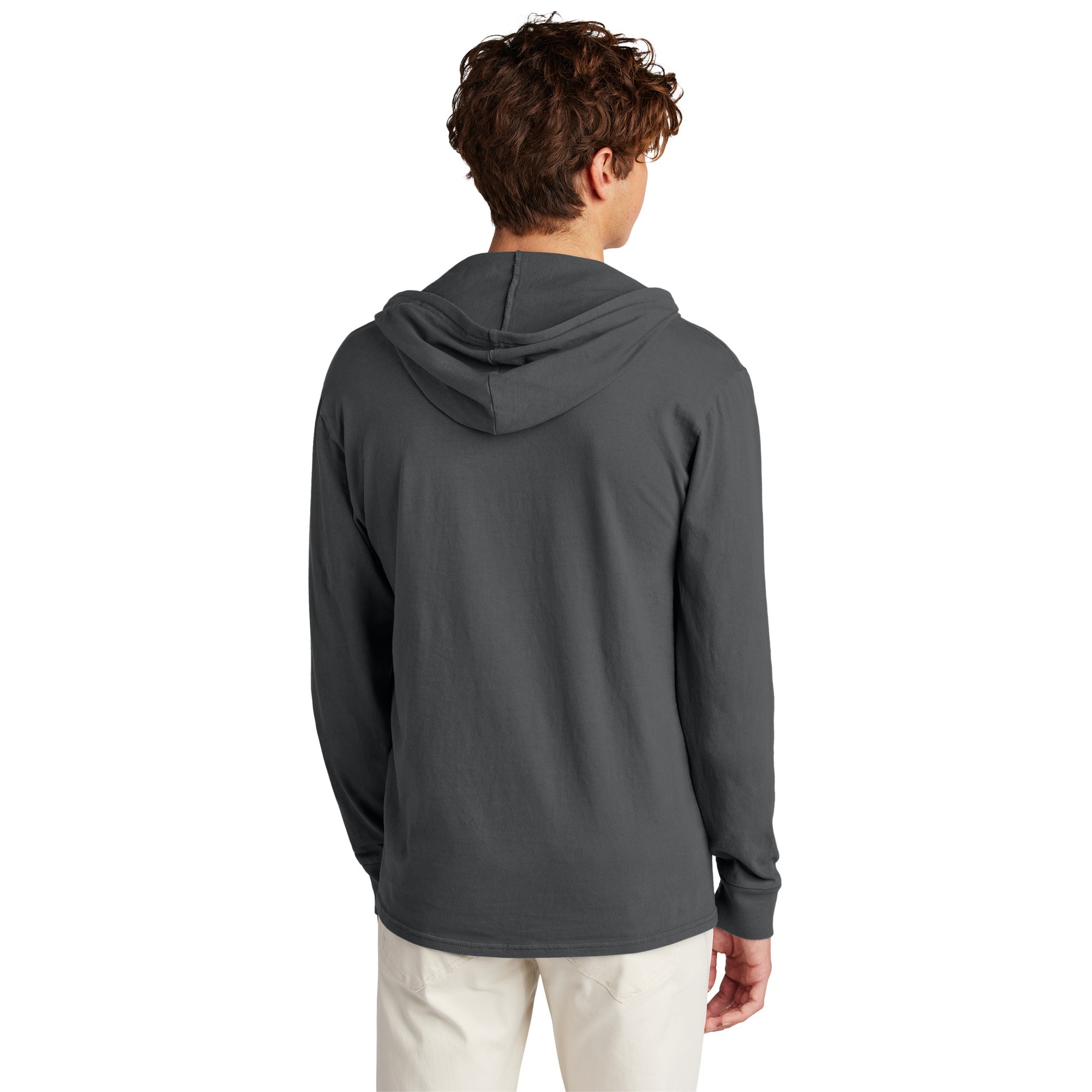 Garment-Dyed Pullover Hooded Tee - Thumbnail Image