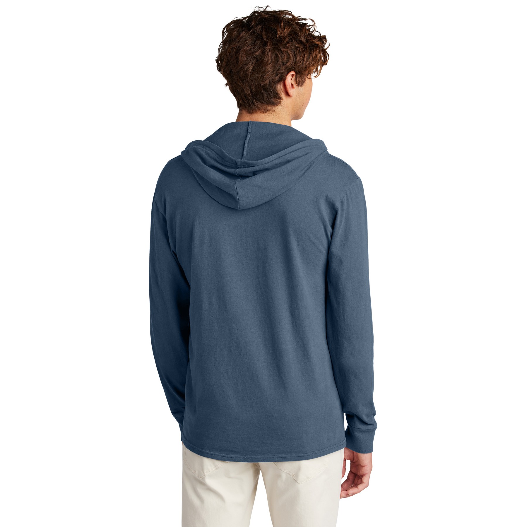 Garment-Dyed Pullover Hooded Tee - Thumbnail Image