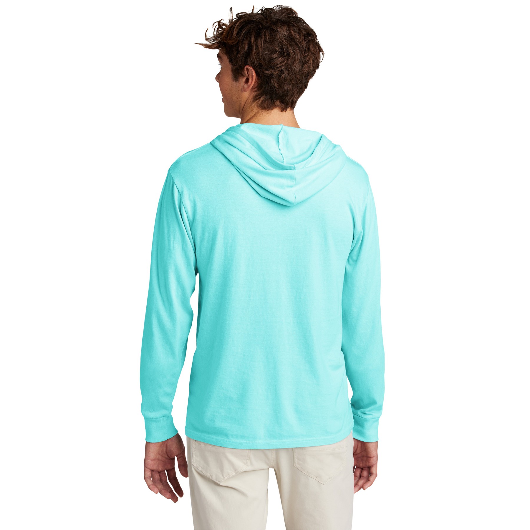 Garment-Dyed Pullover Hooded Tee - Thumbnail Image