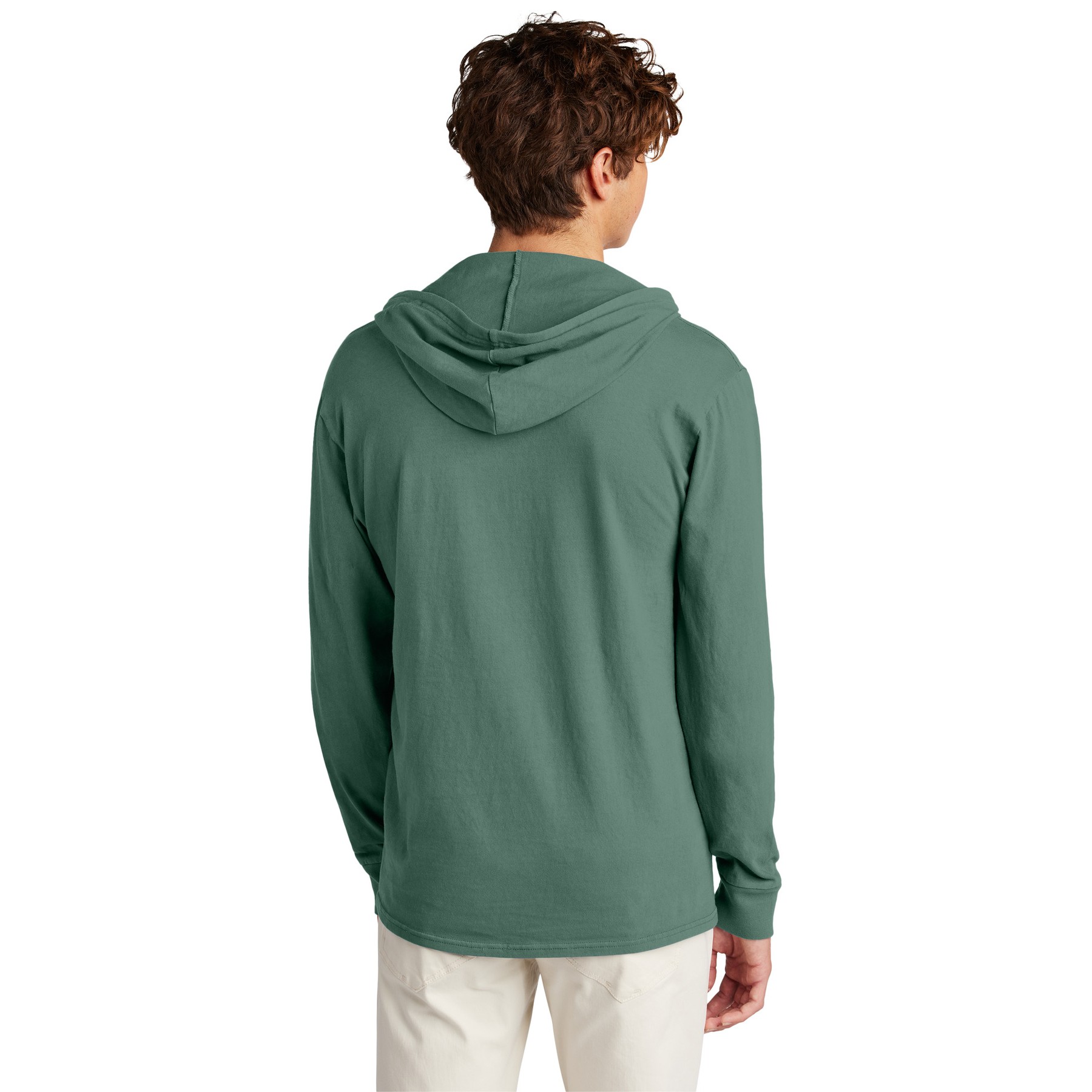 Garment-Dyed Pullover Hooded Tee - Thumbnail Image
