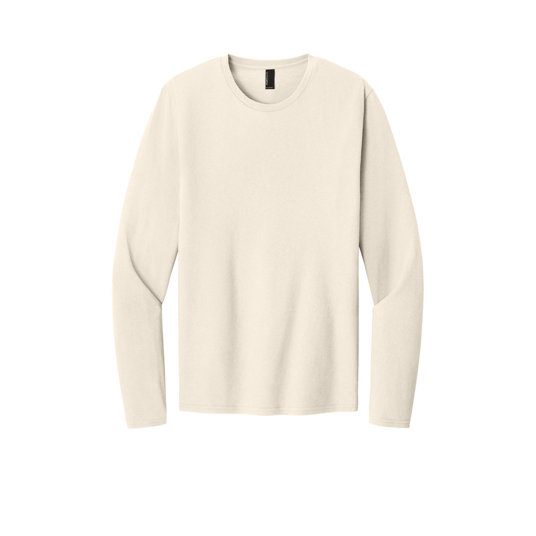 Easy Cotton Long Sleeve Tee - Thumbnail Image