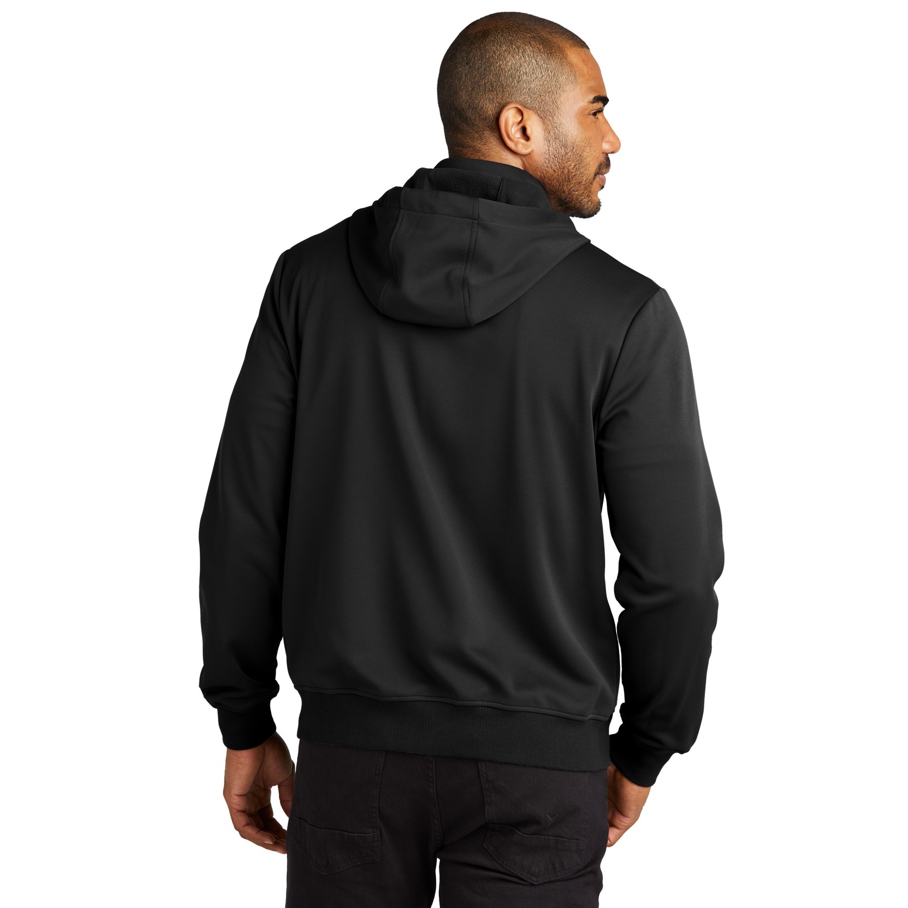 Smooth Fleece Hooded Jacket - Thumbnail Image