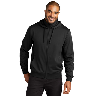 Smooth Fleece Hooded Jacket